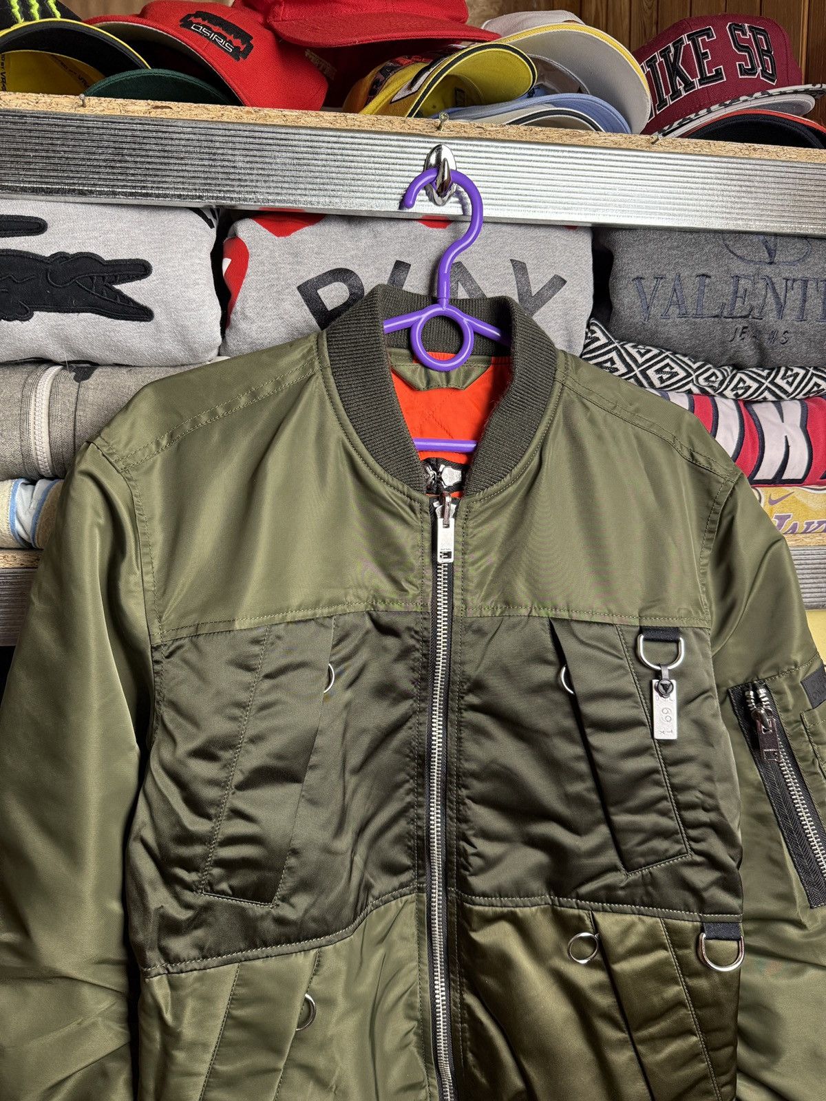 Diesel Diesel Nylon Y2K Reversible Bomber Jacket Size US S / EU 44-46 / 1 - 3 Thumbnail
