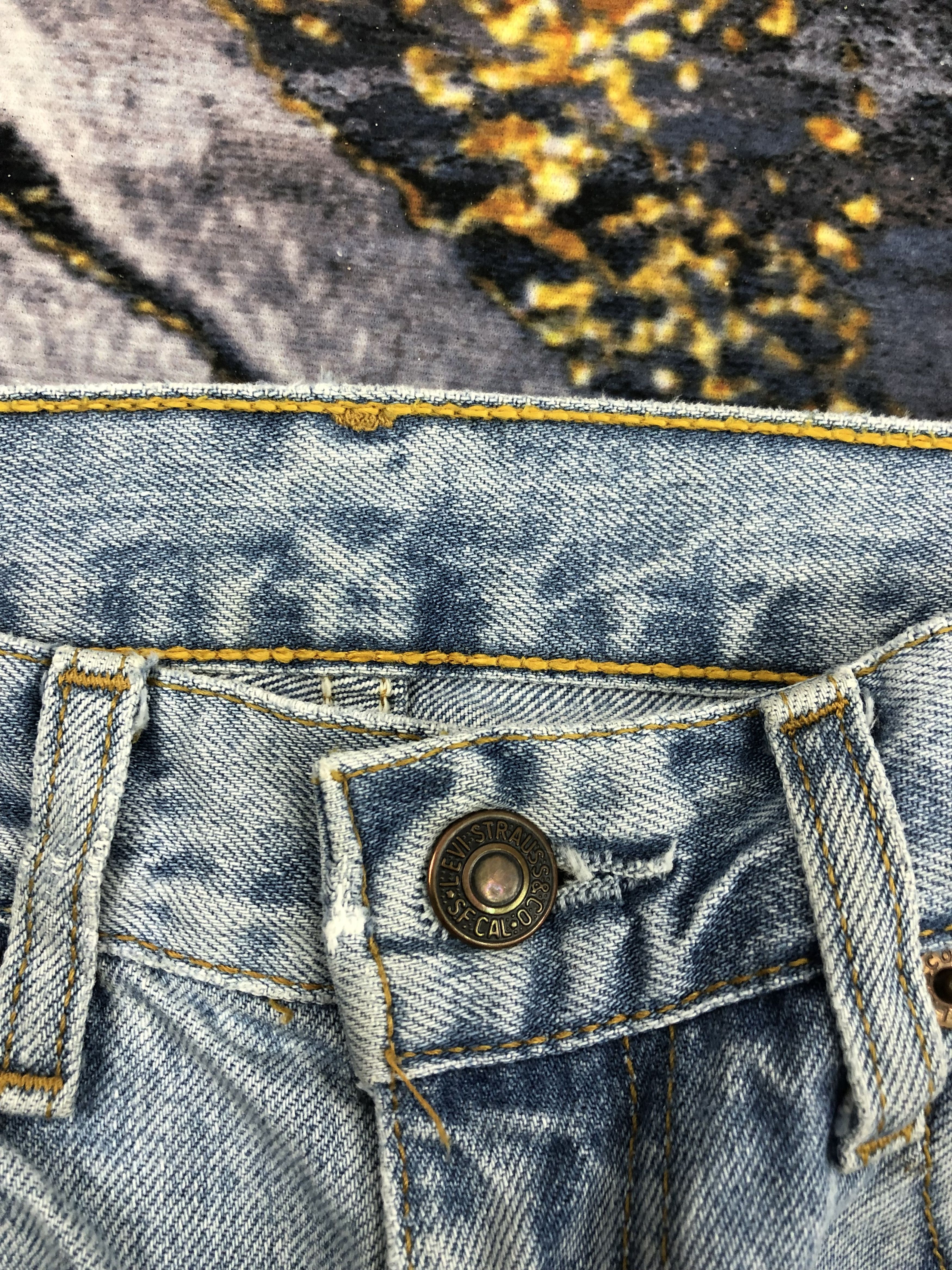 Levi's Vintage Levis 508 Faded Blue Jeans DPP0113 Size US 31 - 9 Thumbnail