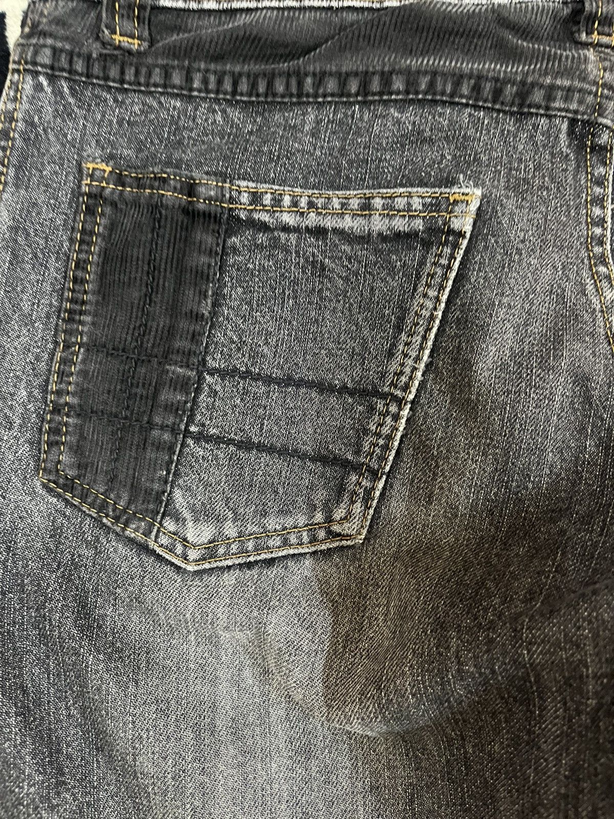 14th Addiction × Comme Ca Ism × Yasuyuki Ishii Vintahe Comme Ca Du Mode Wide Leg Avantgarde Style Dneim Size US 30 / EU 46 - 13 Thumbnail