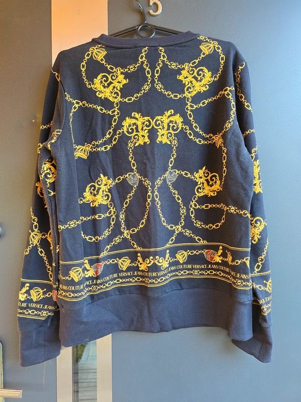 Versace Jeans Couture Versace Jeans Couture sweatshirt cotton Size L / US 10 / IT 46 - 4 Thumbnail