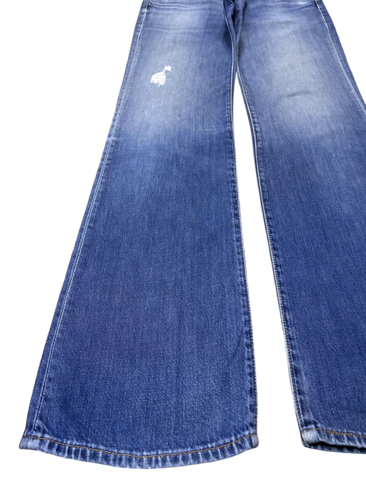 Levi's Vintage 90s Levis 517 Distressed Flare Bootcut Jeans Size US 32 / EU 48 - 6 Thumbnail