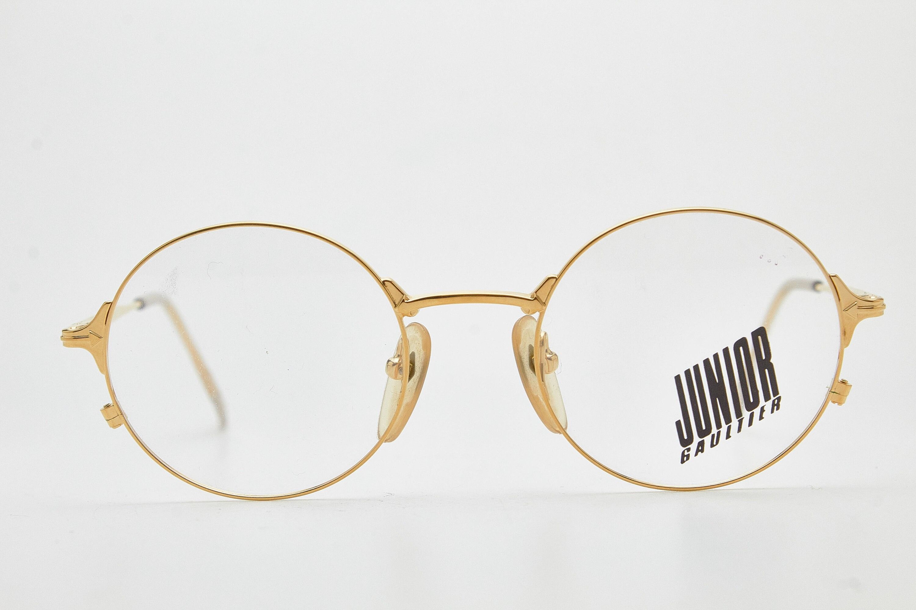 Jean Paul Gaultier Steampunk Goggles · Jean Paul Gaultier JPG 1990s Round Gold Size ONE SIZE - 2 Thumbnail