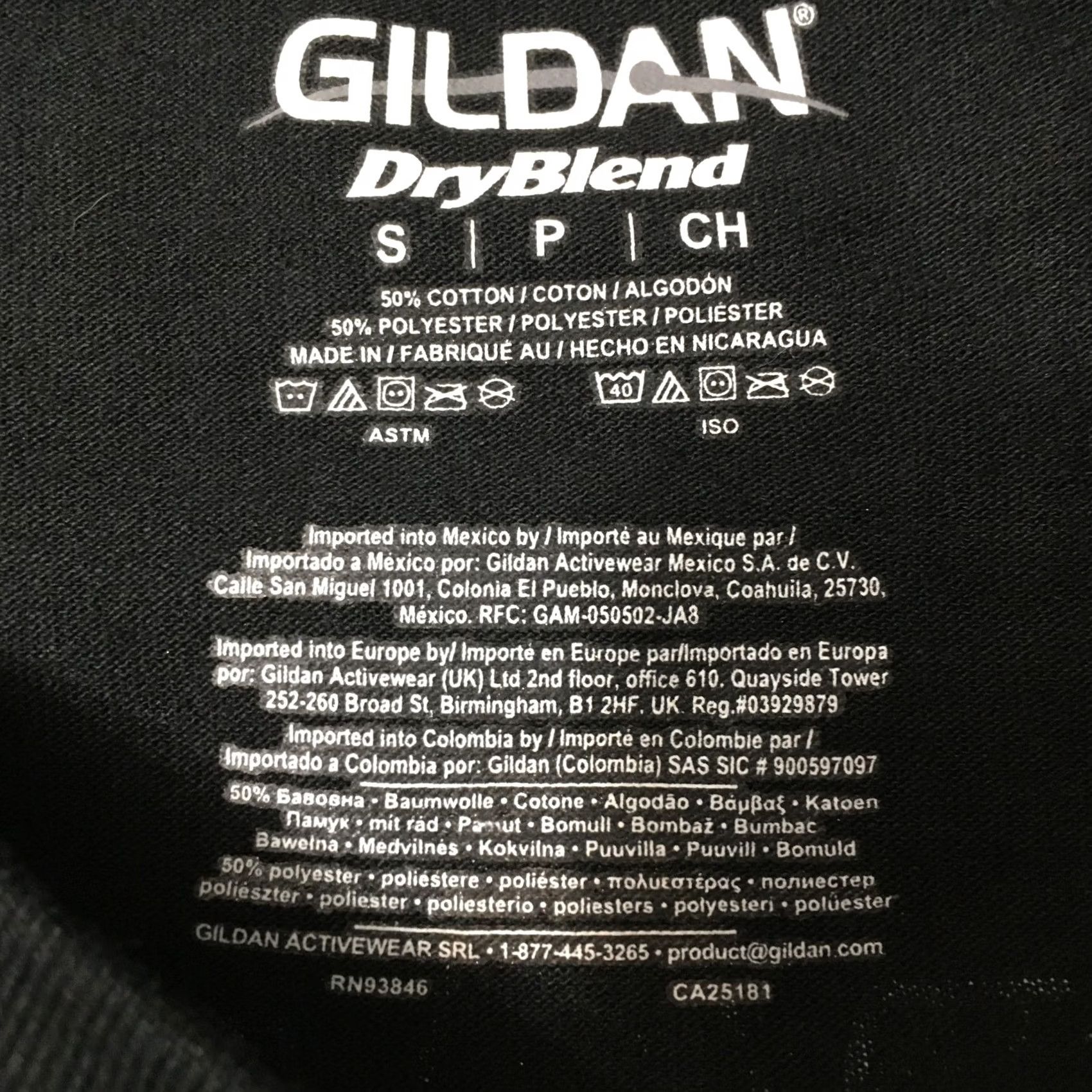 Gildan Gildan champion Shirt black small autographed vences Size US S / EU 44-46 / 1 - 3 Thumbnail