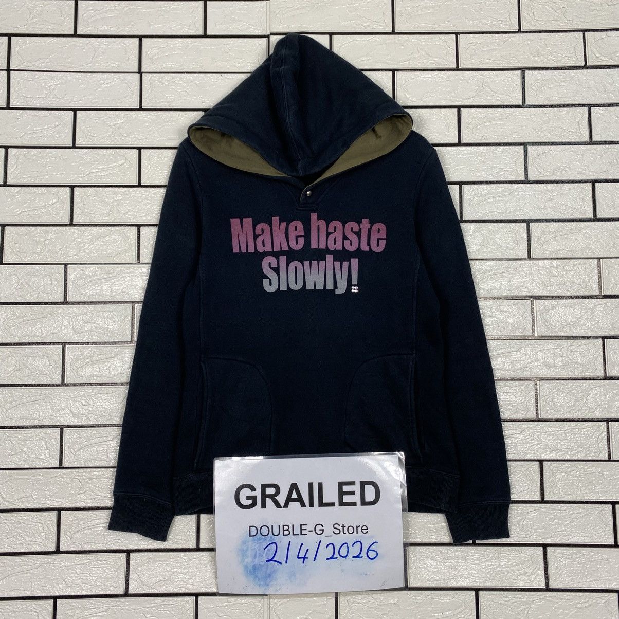 Japanese Brand 📌Vintage Hoodie Pull Over Boycott Big Logo Size US M / EU 48-50 / 2 - 1 Thumbnail