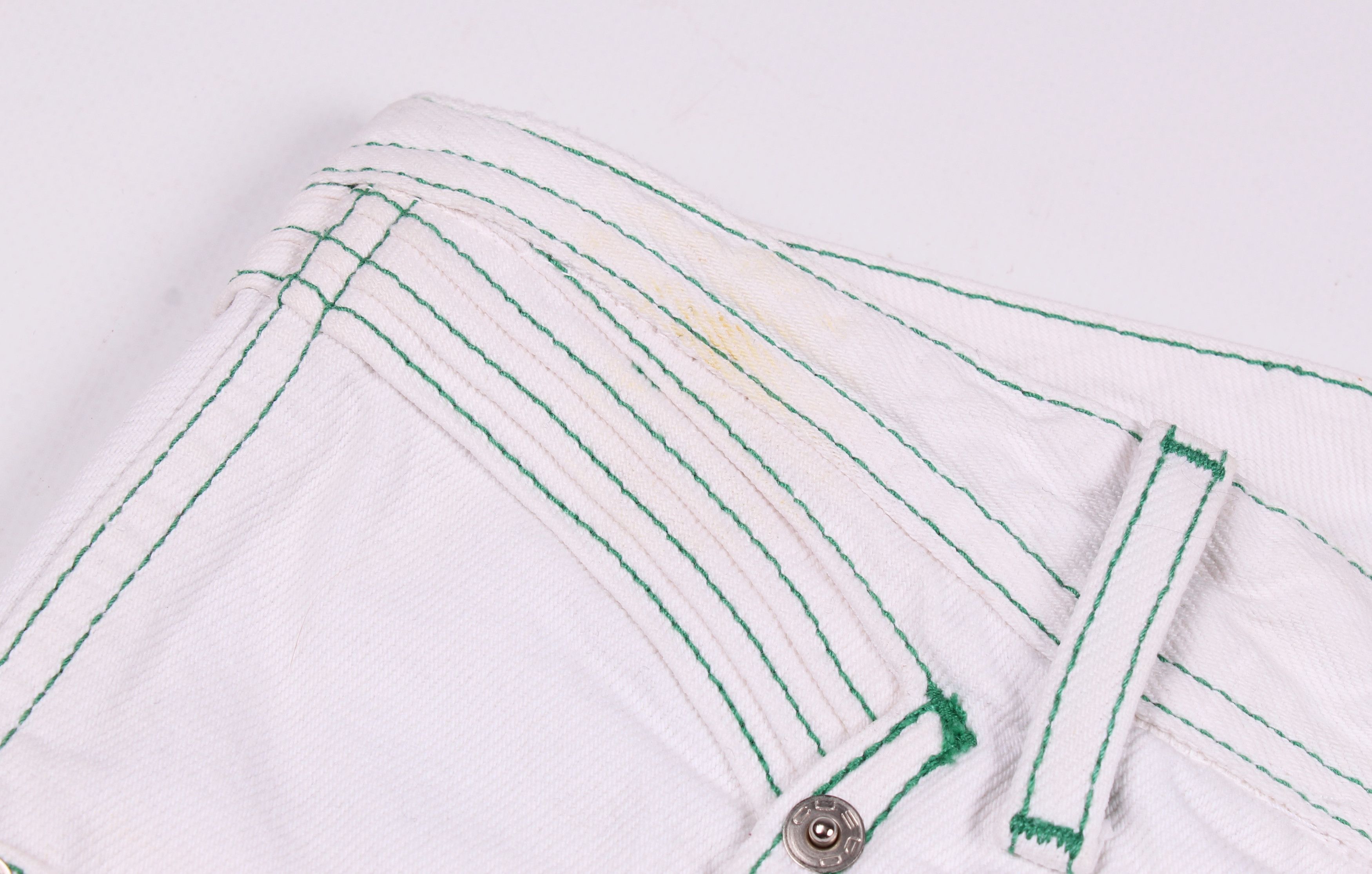 Custo Barcelona × Vintage Vintage Custo Barcelona Sample Denim Mini Skirt Size 28" / US 6 / IT 42 - 4 Thumbnail