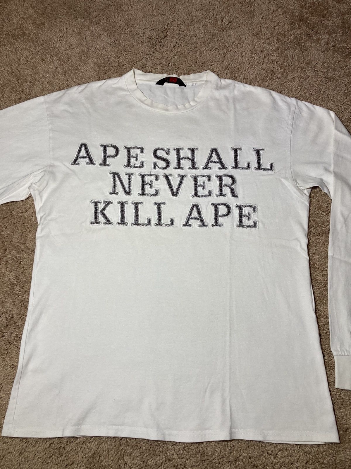 Bape 1995 Bape ASNKA Stitched Embroidered Logo Ape Never Kill 90s Size US M / EU 48-50 / 2 - 2 Thumbnail