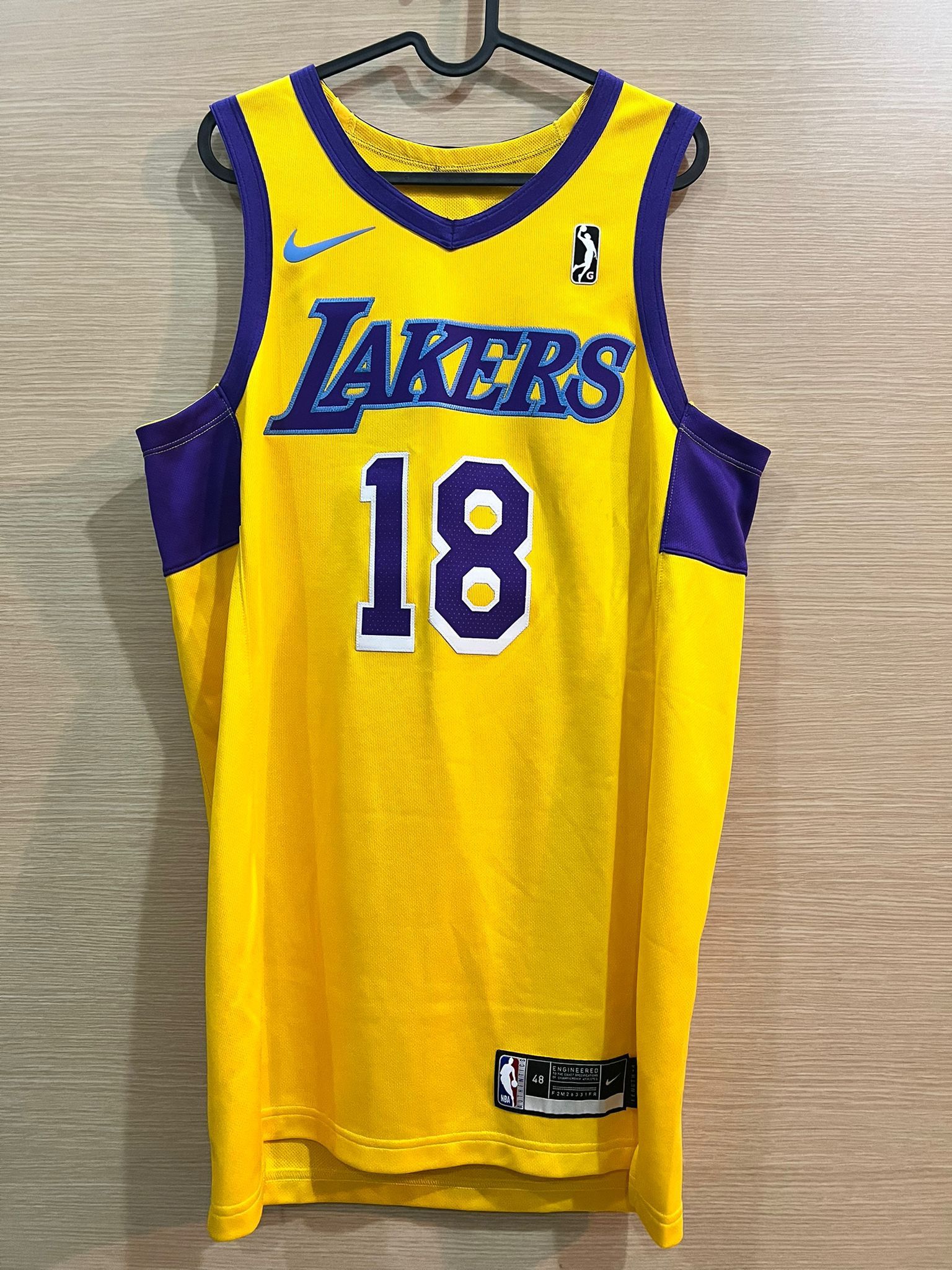 Nike 48 L South Bay Lakers NBA G-League Sample Authentic Jersey Size US L / EU 52-54 / 3 - 1 Thumbnail