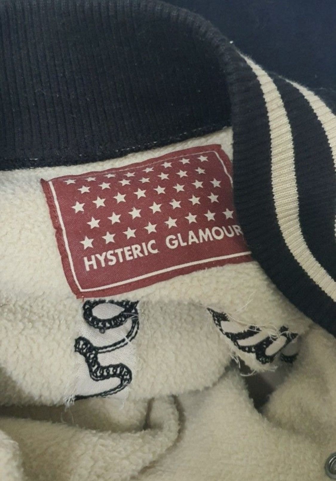 Hysteric Glamour RARE Hysteric Glamour 90s Varsity Jacket Size US M / EU 48-50 / 2 - 3 Thumbnail