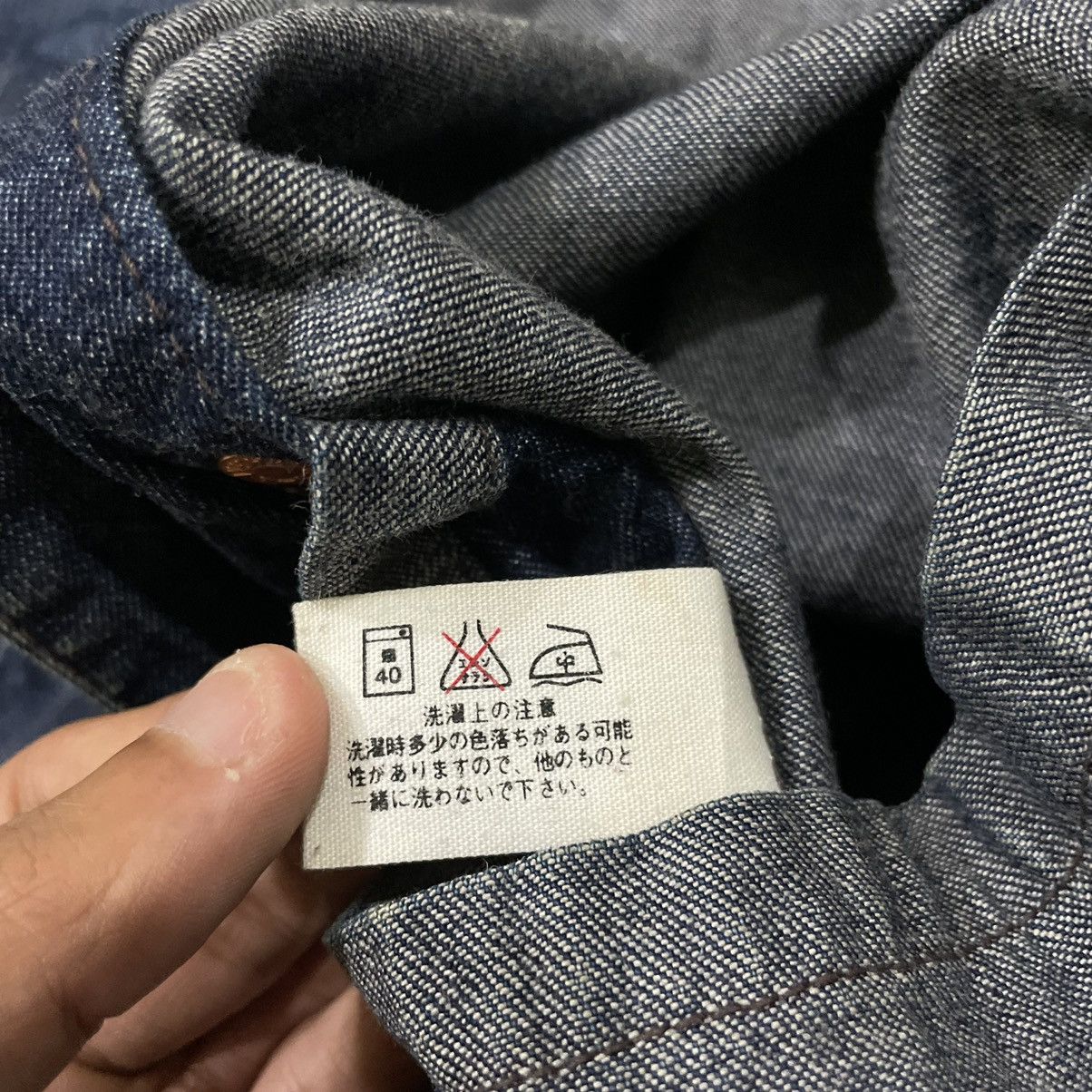 Blue Blue Japan Vintage Blue Blue Japan Arigato Denim Chore Jacket Size US S / EU 44-46 / 1 - 24 Thumbnail