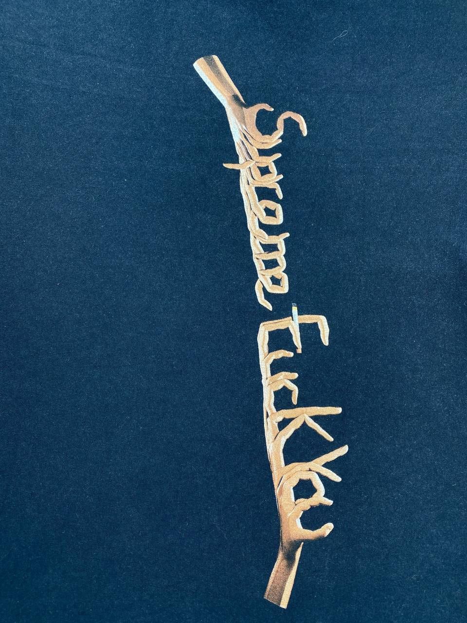 Supreme Supreme F**k You T Shirt Big Logo Men Size XL Blue Size US XL / EU 56 / 4 - 3 Thumbnail