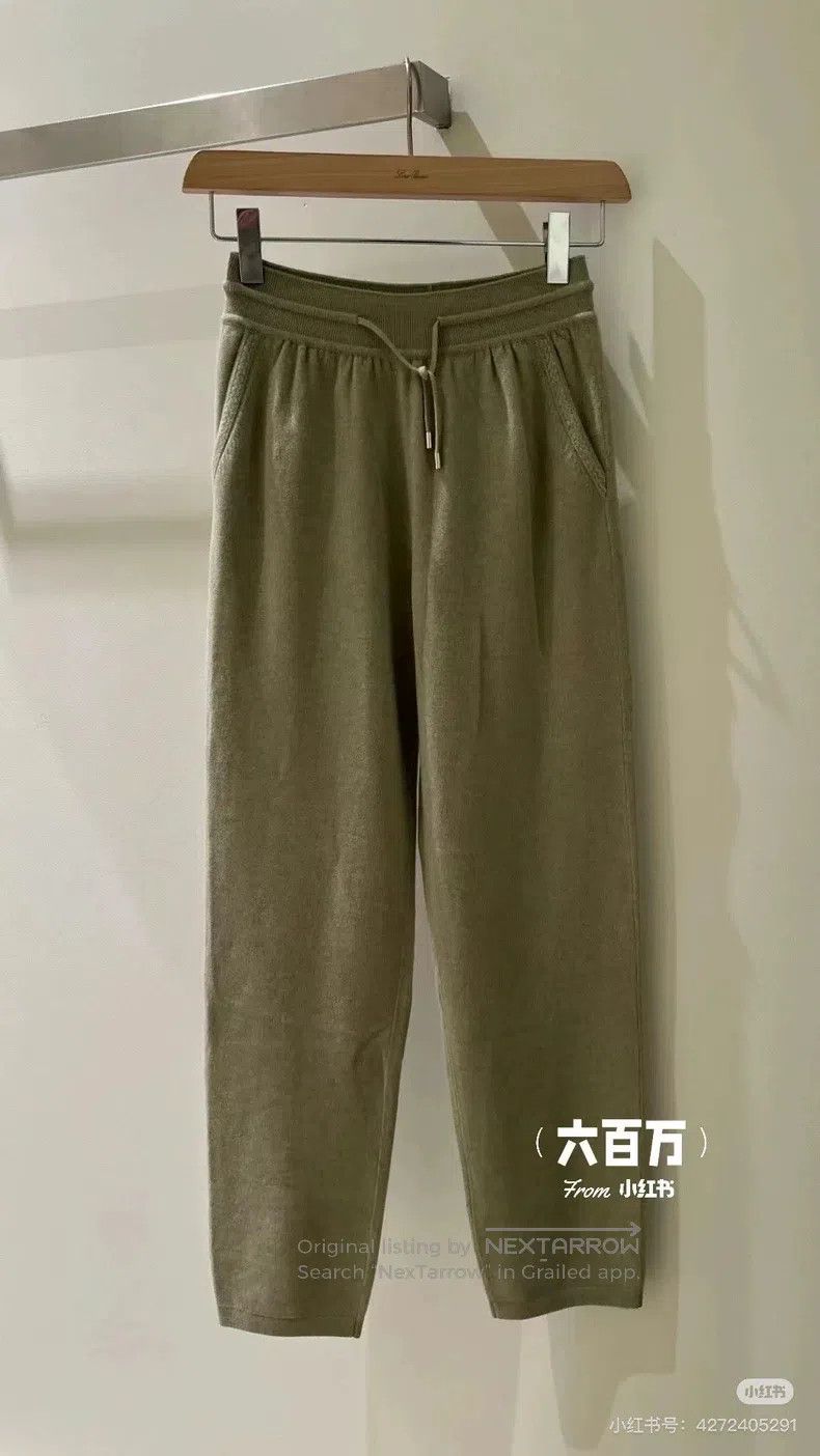 Loro Piana Loro Piana Drawstring Cashmere Pants Size 26" / US 2 / IT 38 - 5 Thumbnail