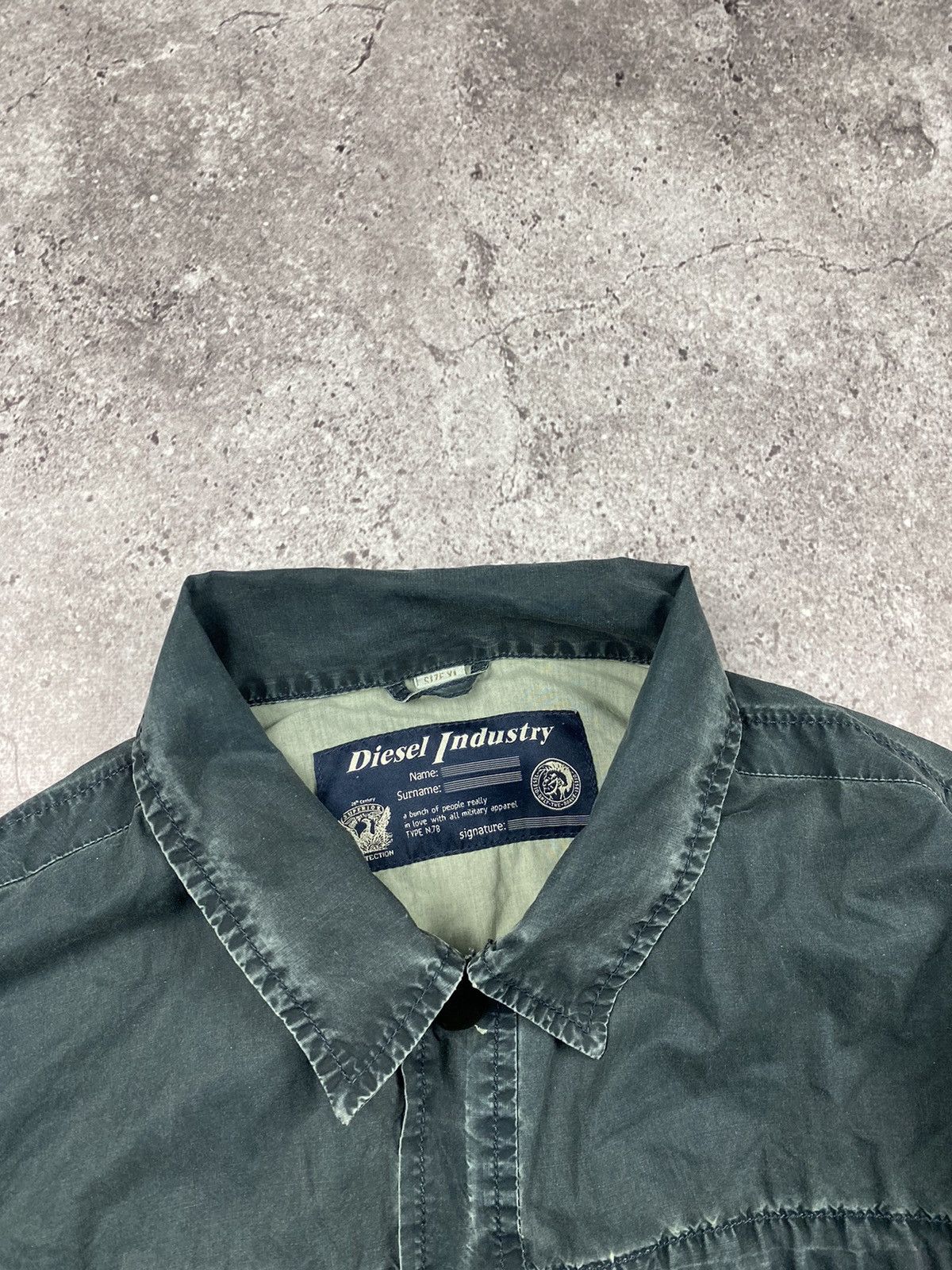 Diesel Avant Garde Diesel Junya Watanabe zip shirt Japan Arcival🔥 Size US XL / EU 56 / 4 - 3 Thumbnail