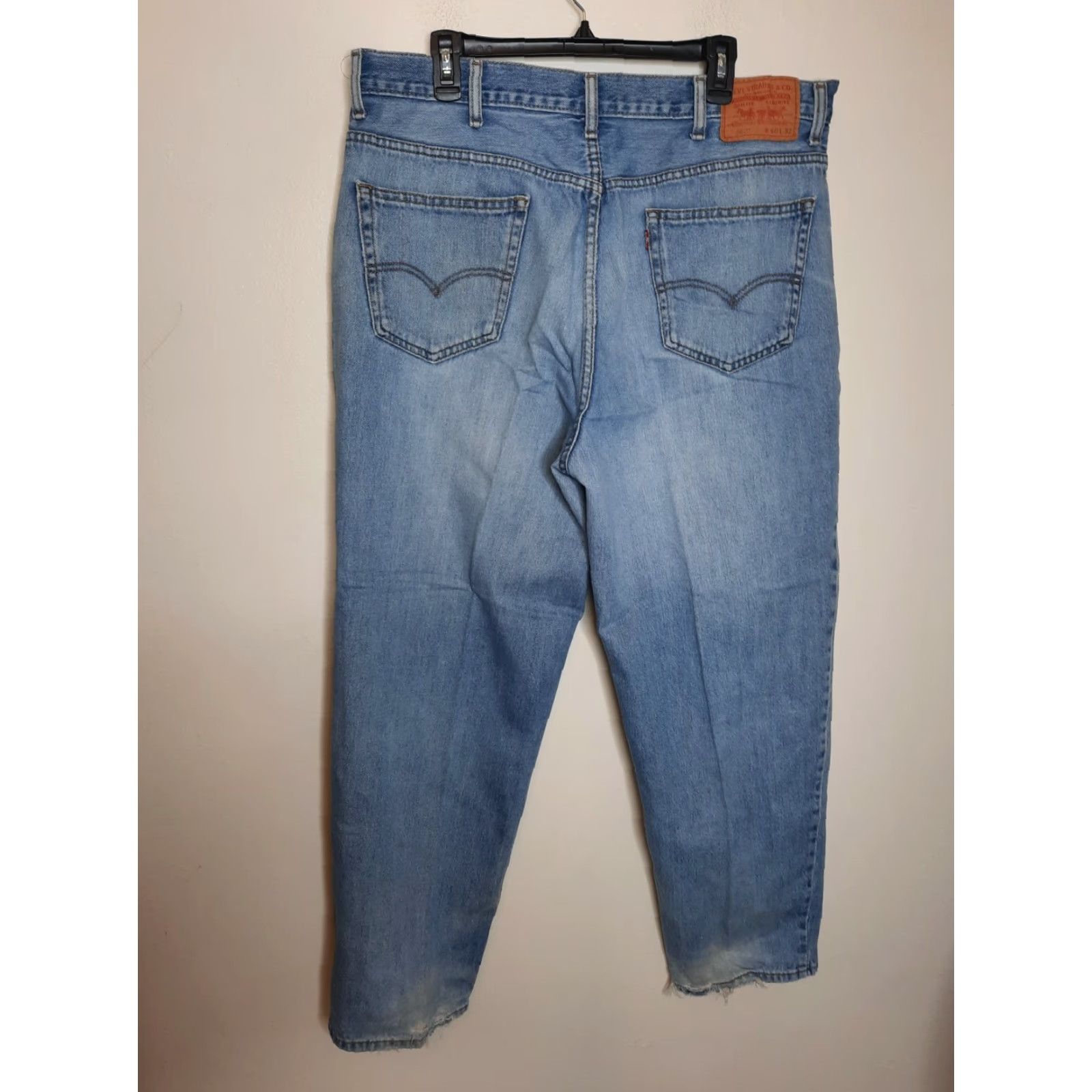 Levi's VINTAGE Levi's 560 Comfort Fit Jeans Men Denim 39x31 Blue Brown Distressed Relaxed Jeans Mens Regular Inseam 31 560 Series Size US 39 - 4 Thumbnail