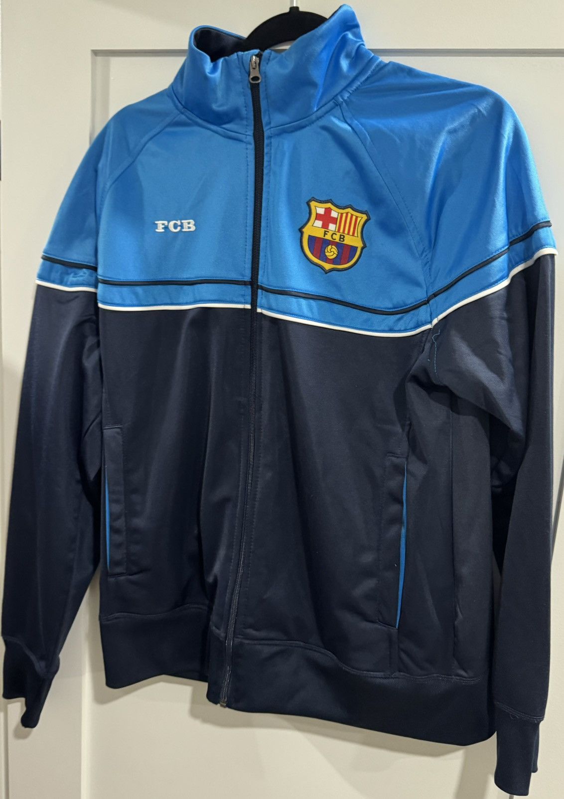 Vintage Barcelona soccer zip sweatshirt Size US M / EU 48-50 / 2 - 1 Thumbnail