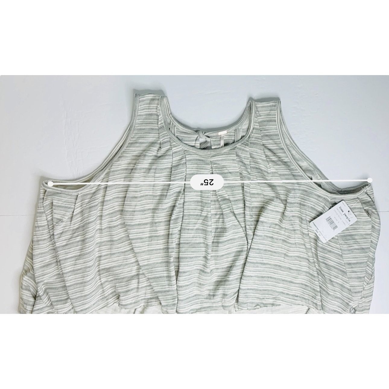 Free People Free People Turn it Up Striped High-low Tank Top SMALL NWT Size S / US 4 / IT 40 - 8 Thumbnail