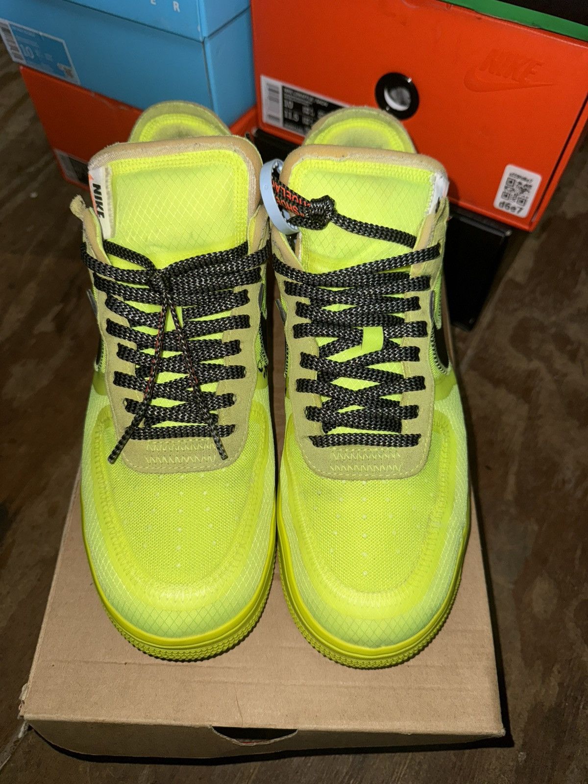 Nike × Off-White The 10 : Nike Air Force 1 Low Volt Size US 10.5 / EU 43-44 - 3 Thumbnail
