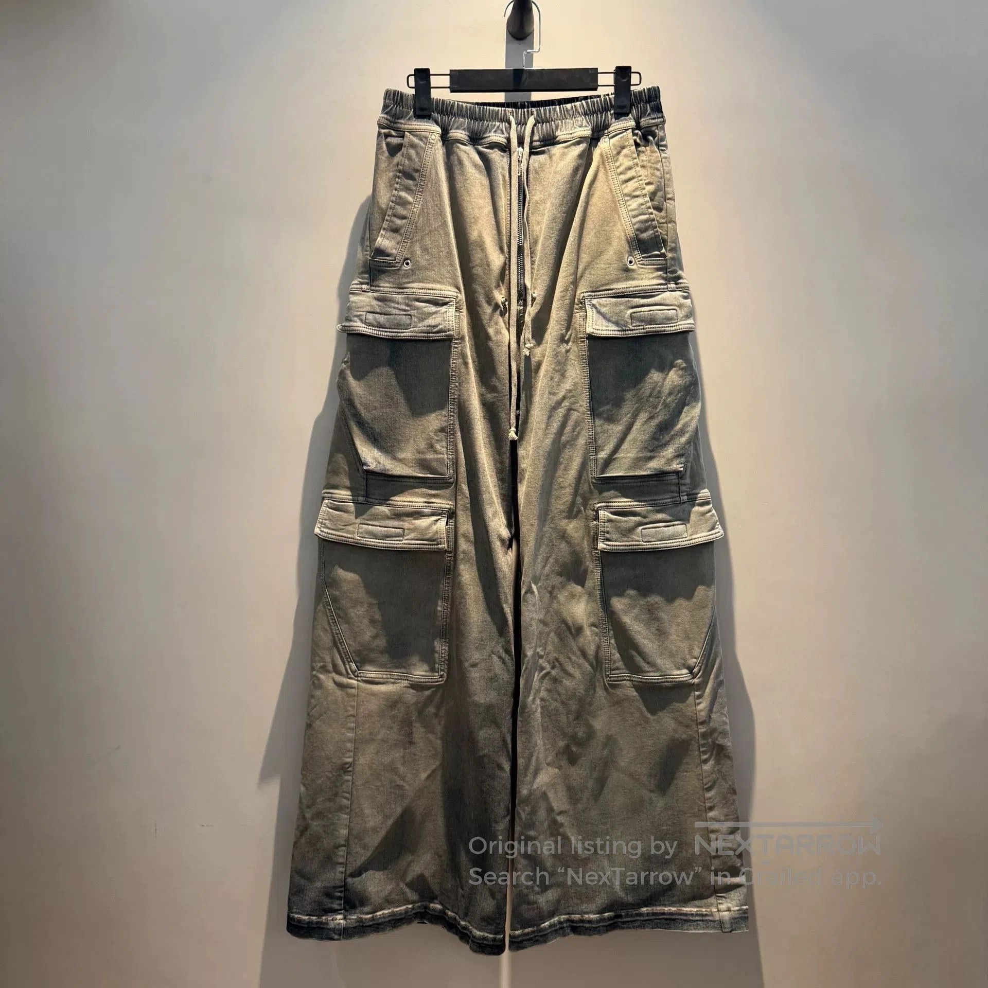 Rick Owens Drkshdw Rick Owens Drkshdw Cargo Pocket Pants. Size US 38 / EU 54 - 1 Thumbnail