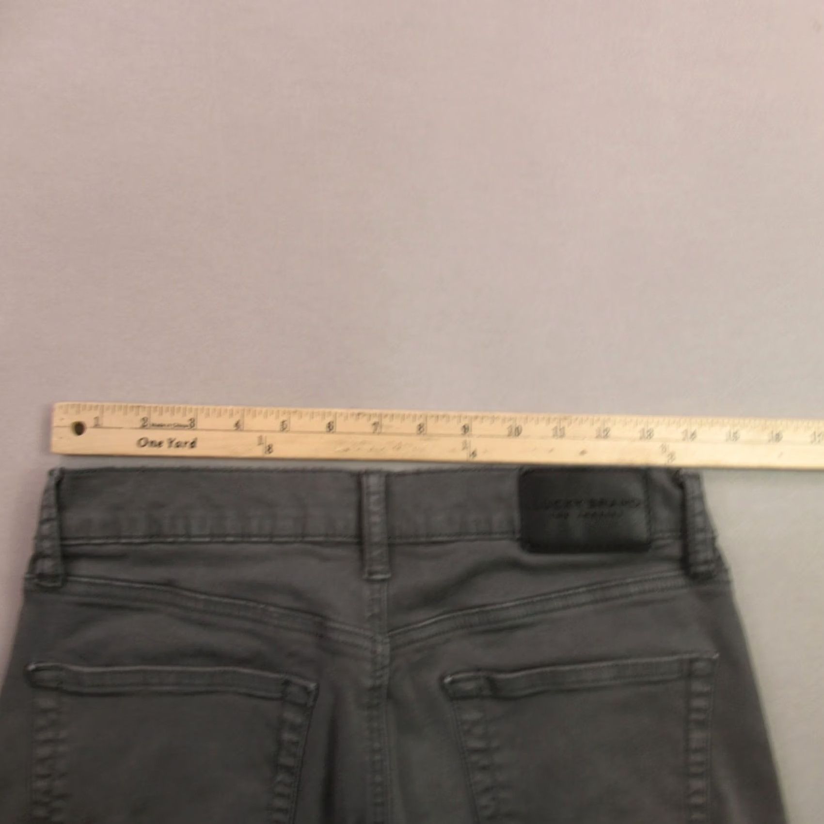 Lucky Brand Lucky Brand Jeans Womens Straight Gray Pockets Lightweight 29X32 Denim Outdoor Winter Summer Spring Fall Regular Womens Size 29" - 7 Thumbnail