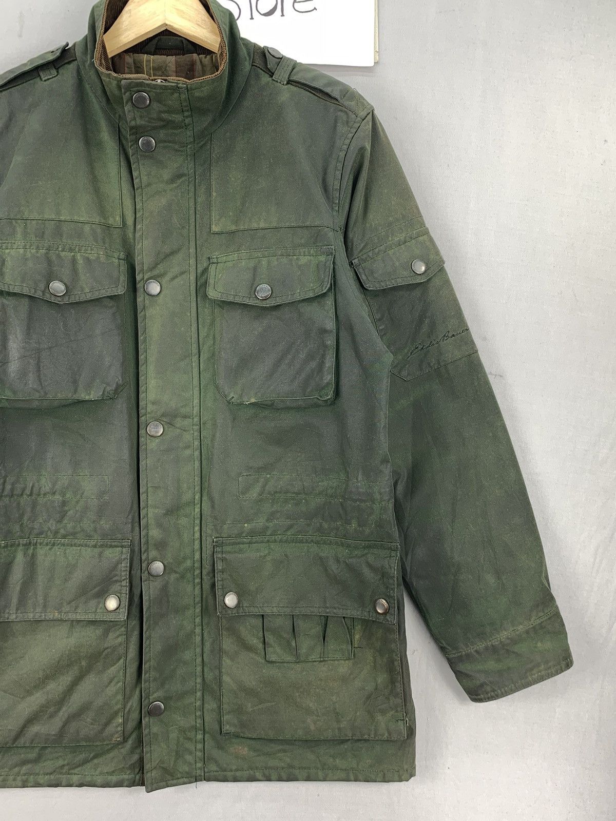Eddie Bauer Vintage Eddie Bauer Waxed M-65 Field Jacket Size US M / EU 48-50 / 2 - 5 Thumbnail