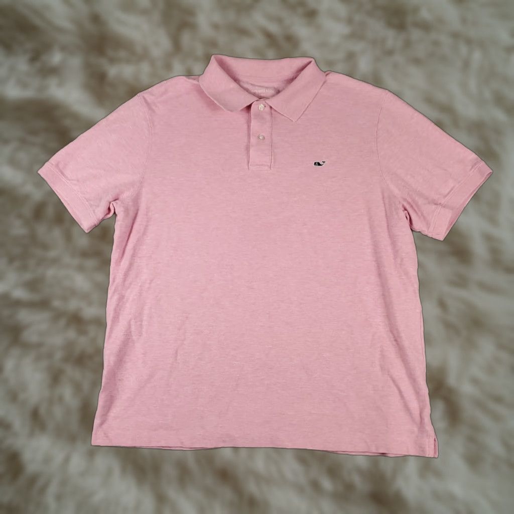 Vineyard Vines Vineyard Vines Polo Shirt Mens L Pink Slim Fit Whale Casual Short Sleeve Polo Shirt Mens L Pink Slim Fit Whale Casual Short Sleeve Size US L / EU 52-54 / 3 - 1 Thumbnail