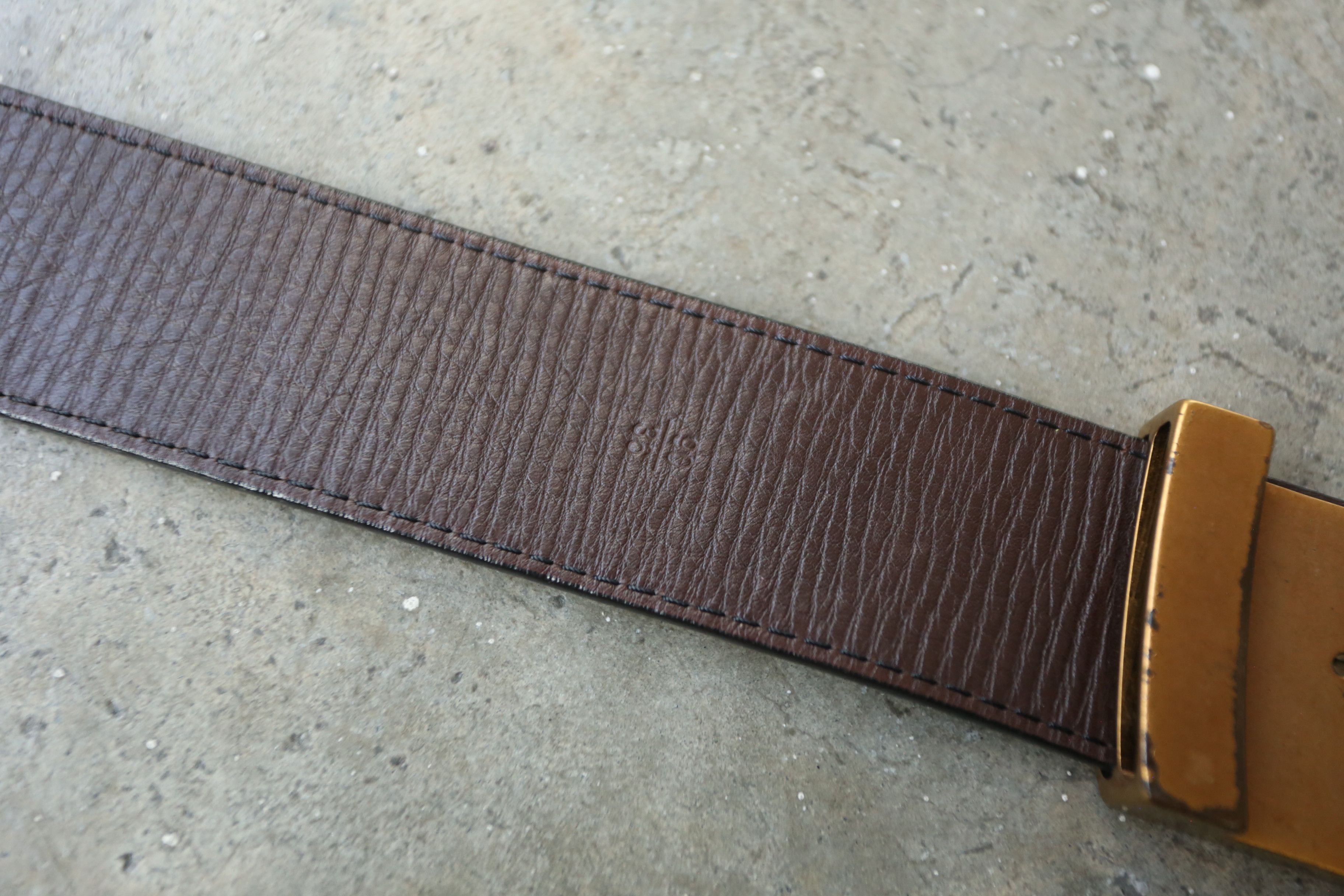 Louis Vuitton Louis Vuitton - 2015 - Initials 40mm Belt Size 30 - 5 Thumbnail