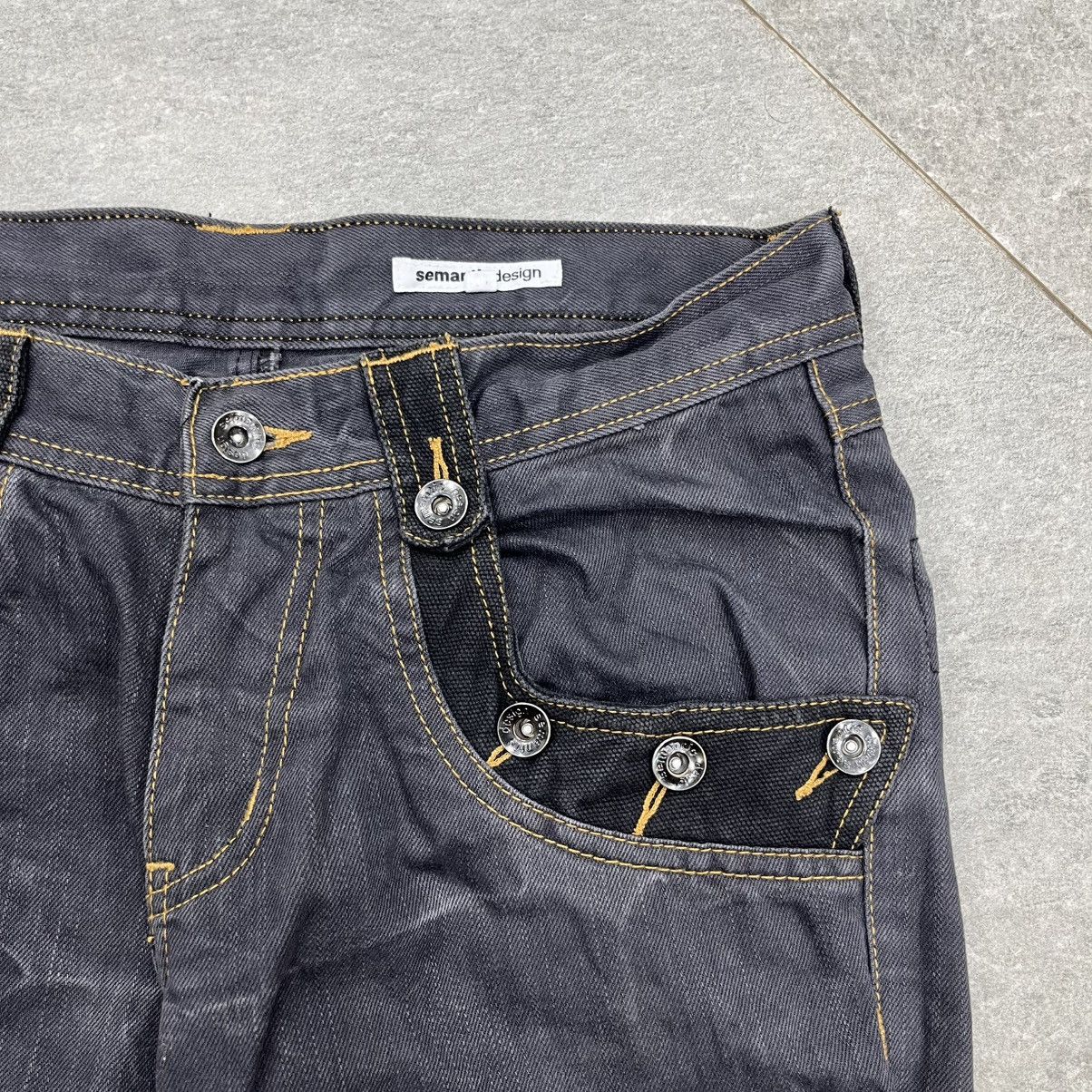 Japanese Brand Semantic Design Spiral Cut Jeans Size US 32 / EU 48 - 8 Thumbnail