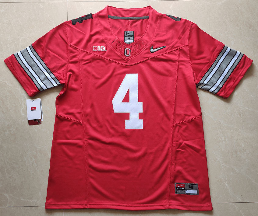 Other Men's Ohio State Buckeyes #4 Jeremiah Smith Jersesys Size US S / EU 44-46 / 1 - 2 Thumbnail