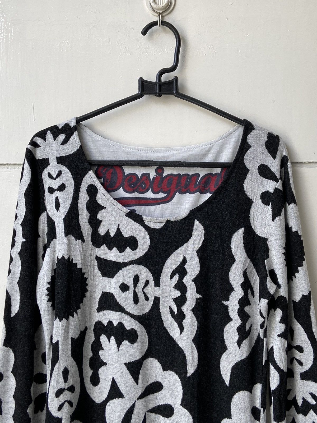 Desigual DESIGUAL Motive Midi Dress Size XS / US 0-2 / IT 36-38 - 18 Thumbnail
