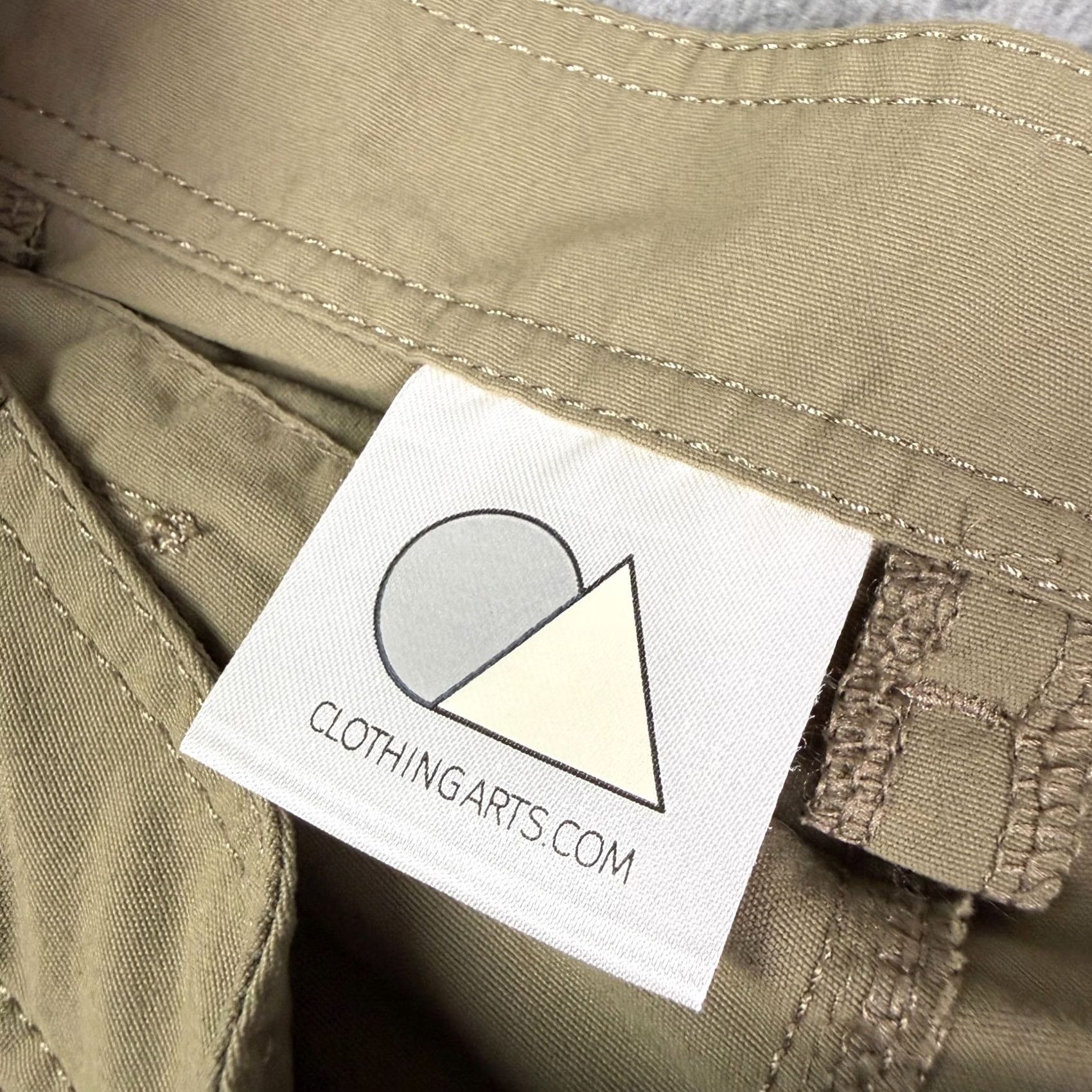 Vintage Clothing Arts P Cubed Pick Pocket Proof Pants 38x32 Beige Convertible Traveler Size US 38 / EU 54 - 5 Thumbnail