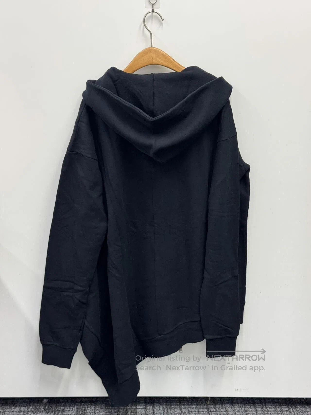Ben Taverniti Unravel Project Black Hooded Sweatshirt by Unravel. Size US XS / EU 42 / 0 - 8 Thumbnail