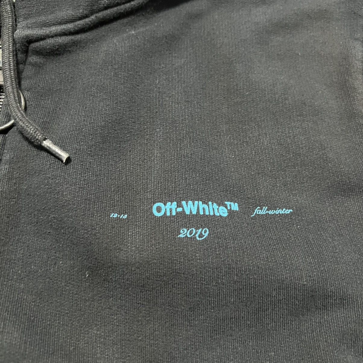 Off-White OFF-WHITE FW18 DIAGONALGRADIENT ZIP-UP HOODIE Size US M / EU 48-50 / 2 - 2 Thumbnail