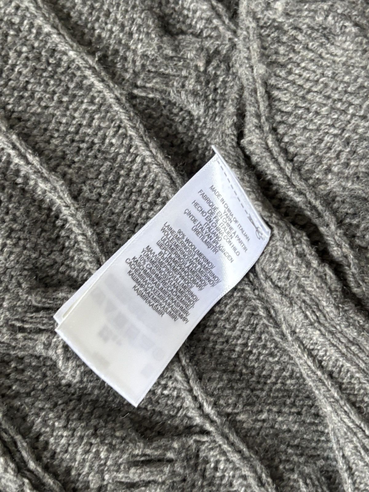 Polo Ralph Lauren Polo Ralph Lauren Wool Cashmere Cardigan Poncho Size S / US 4 / IT 40 - 6 Thumbnail