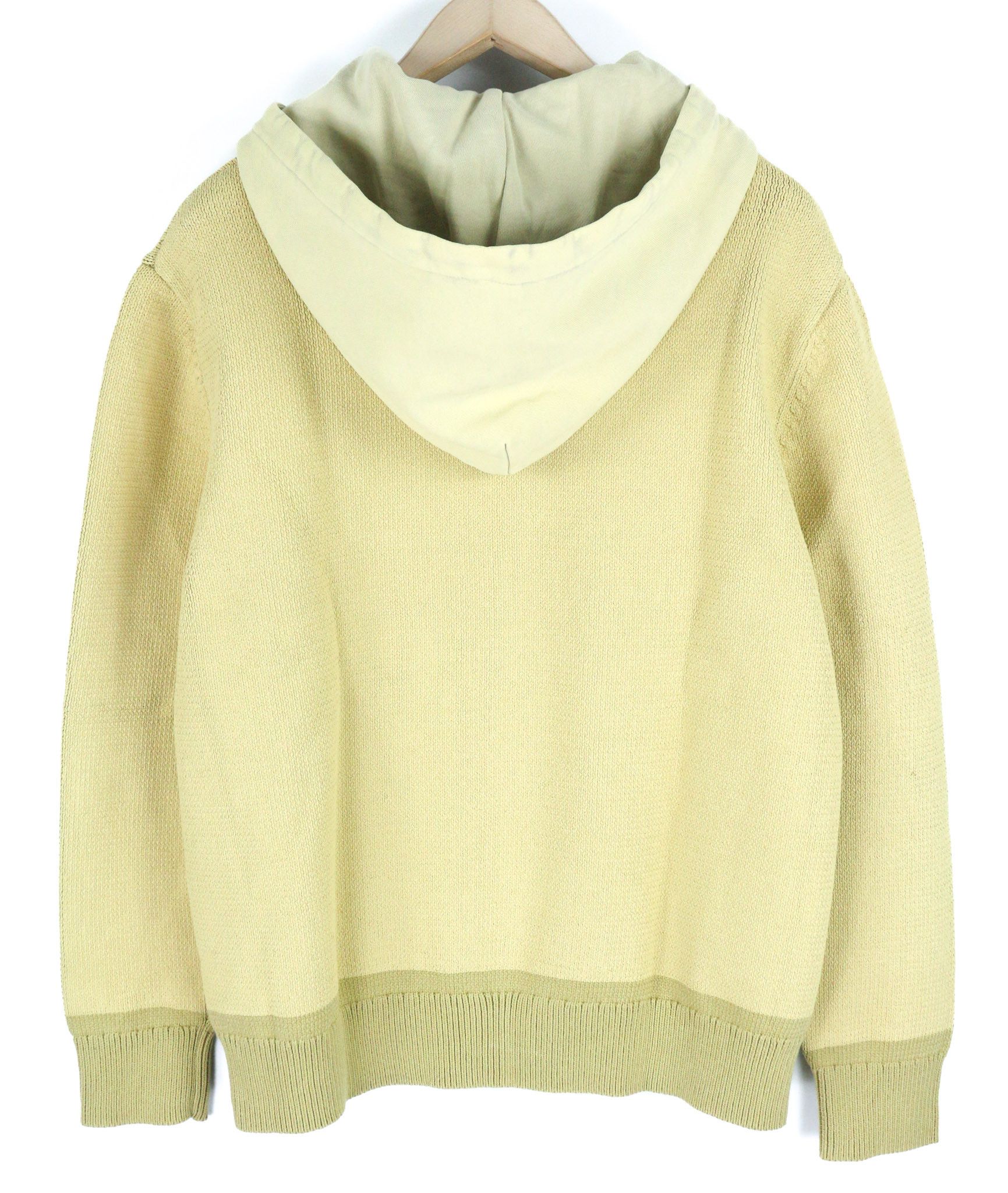 Diesel K-ONNOR L Beige Zip Hooded Knit Jumper 40128 Size US L / EU 52-54 / 3 - 2 Thumbnail