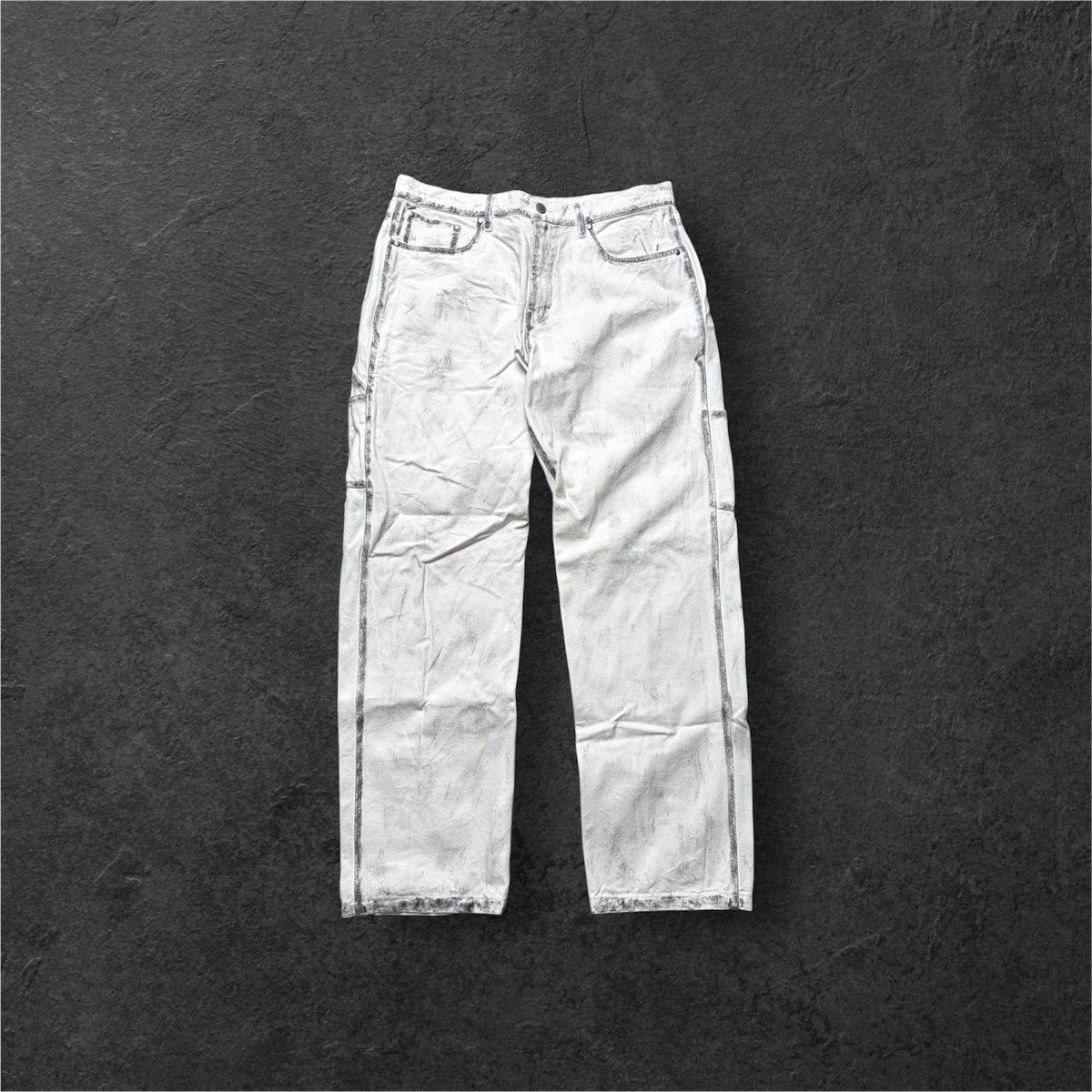Pleasures PleasuresNow Painted Jeans Size US 34 / EU 50 - 1 Thumbnail