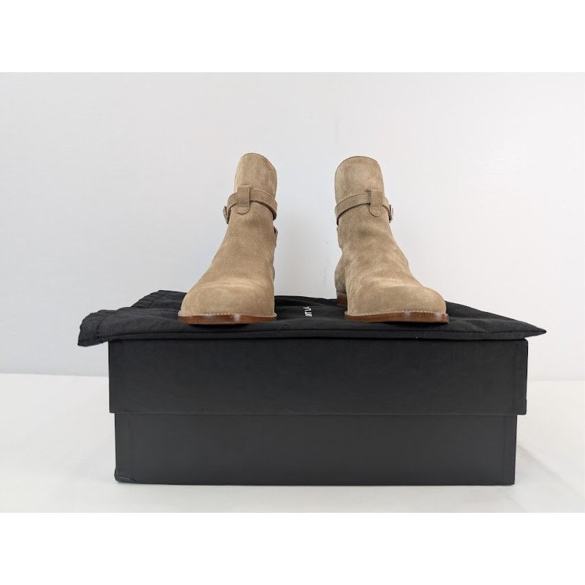 Saint Laurent Paris o1rshd1 Q:2 / Wyatt 30 Jodhpur Boots in New Sigaro Size US 8 / EU 41 - 19 Thumbnail