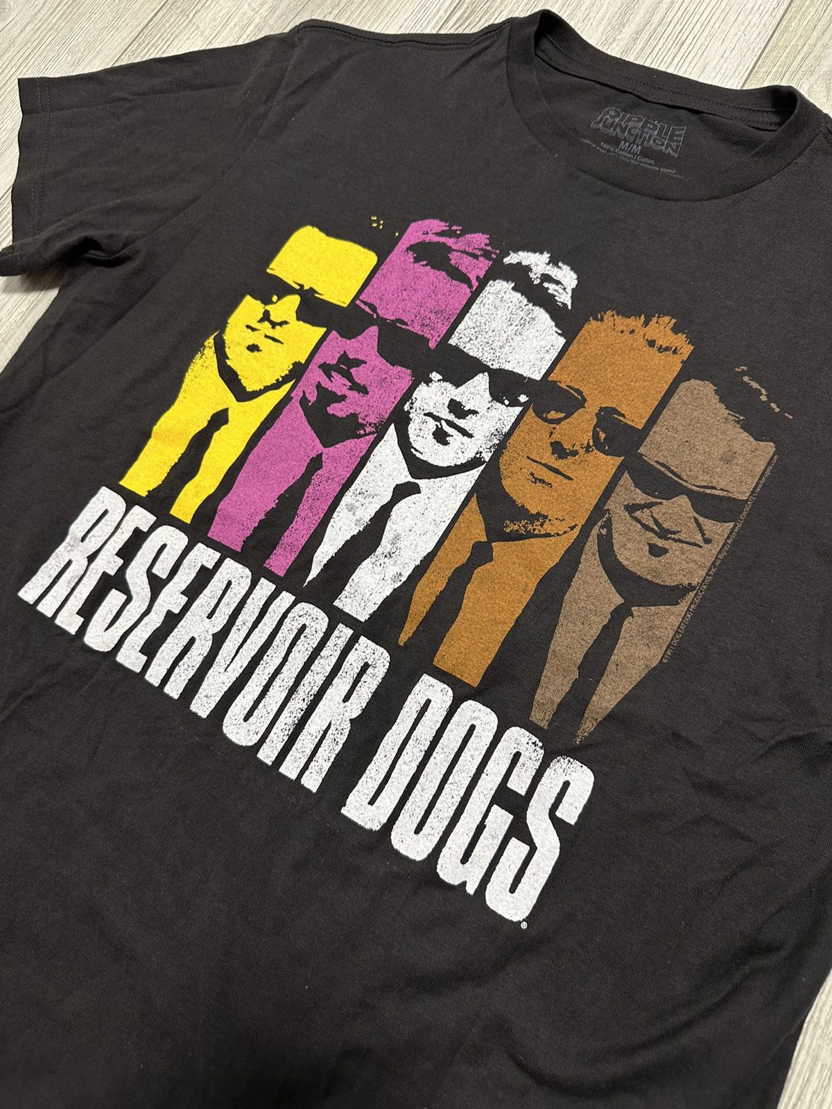 Band Tees Vintage 1991 Reservoir Dogs Movie Black Tee Size US XL / EU 56 / 4 - 2 Thumbnail