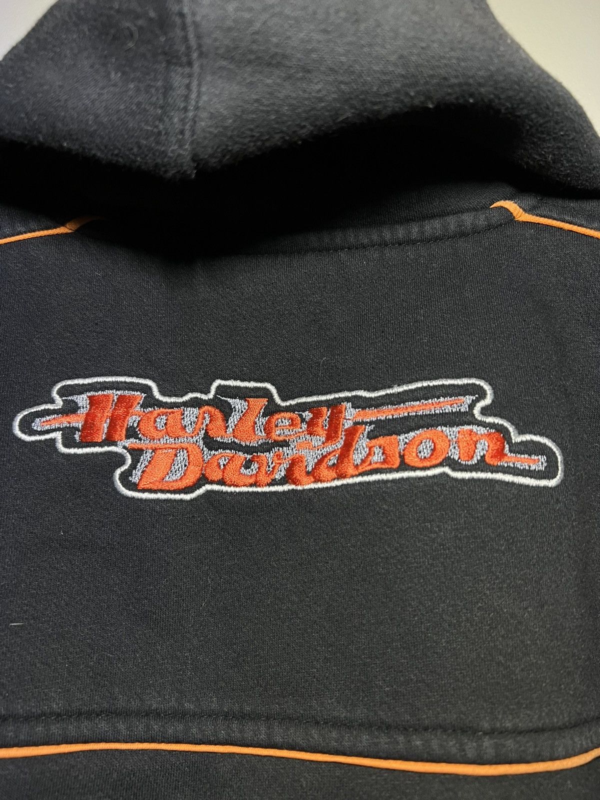Harley Davidson × Vintage Harley Davidson Racing vintage zip-up hoodie Size US XL / EU 56 / 4 - 6 Thumbnail