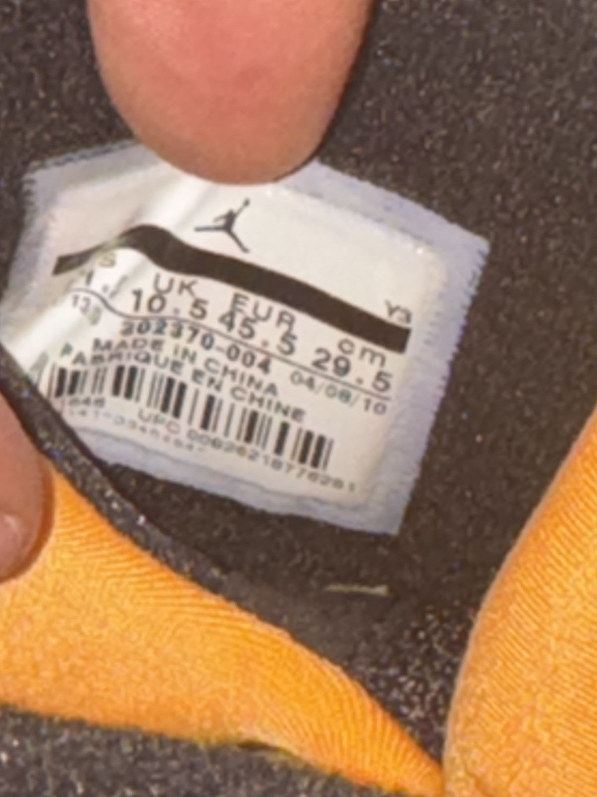 Jordan Brand Jordan 9 Citrus 2010 Size US 11.5 / EU 44-45 - 6 Thumbnail