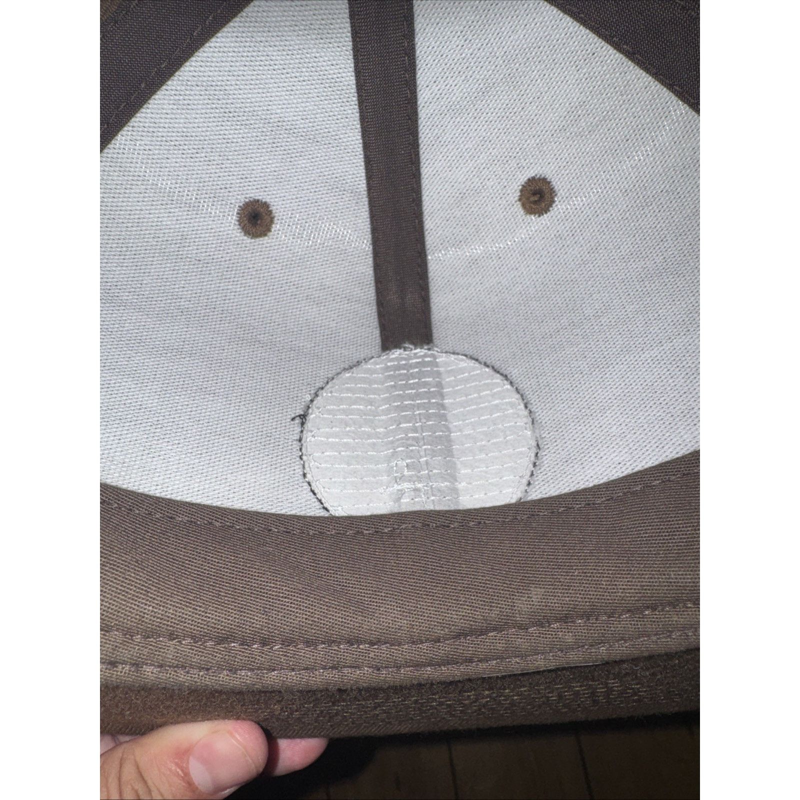 Brixton Brixton Supply SnapBack Hat Brown Adjustable Size ONE SIZE - 3 Thumbnail