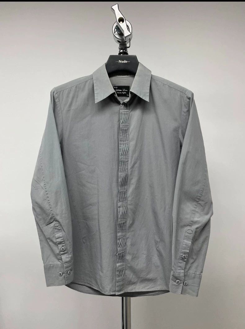 Number (N)ine Number (N)ine Organ pleated shirt 2503-Nextarrow Size US M / EU 48-50 / 2 - 1 Thumbnail