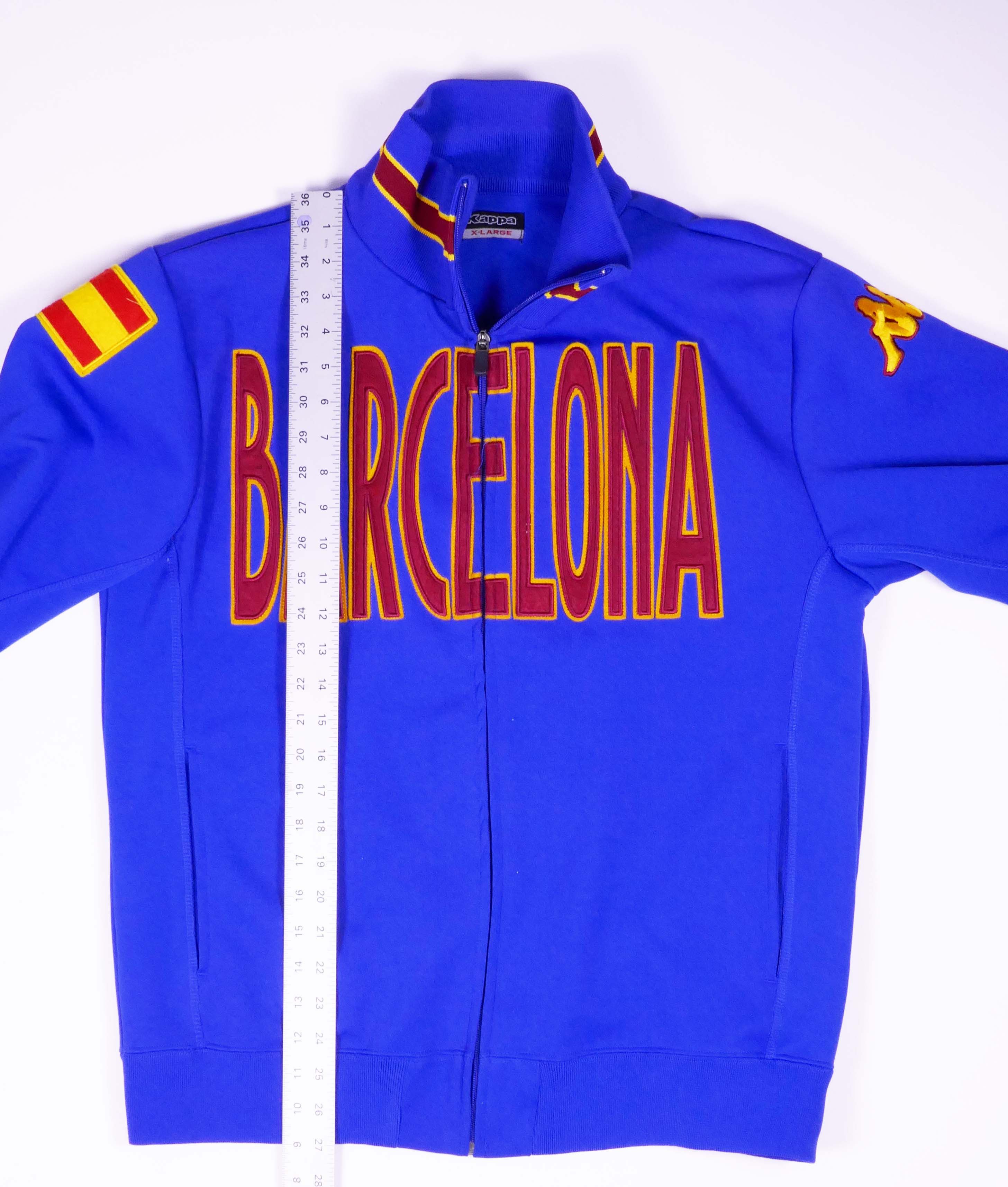 Kappa Barcelona Kappa Vintage Zip Up Track Jacket Y2K Size US XL / EU 56 / 4 - 3 Thumbnail