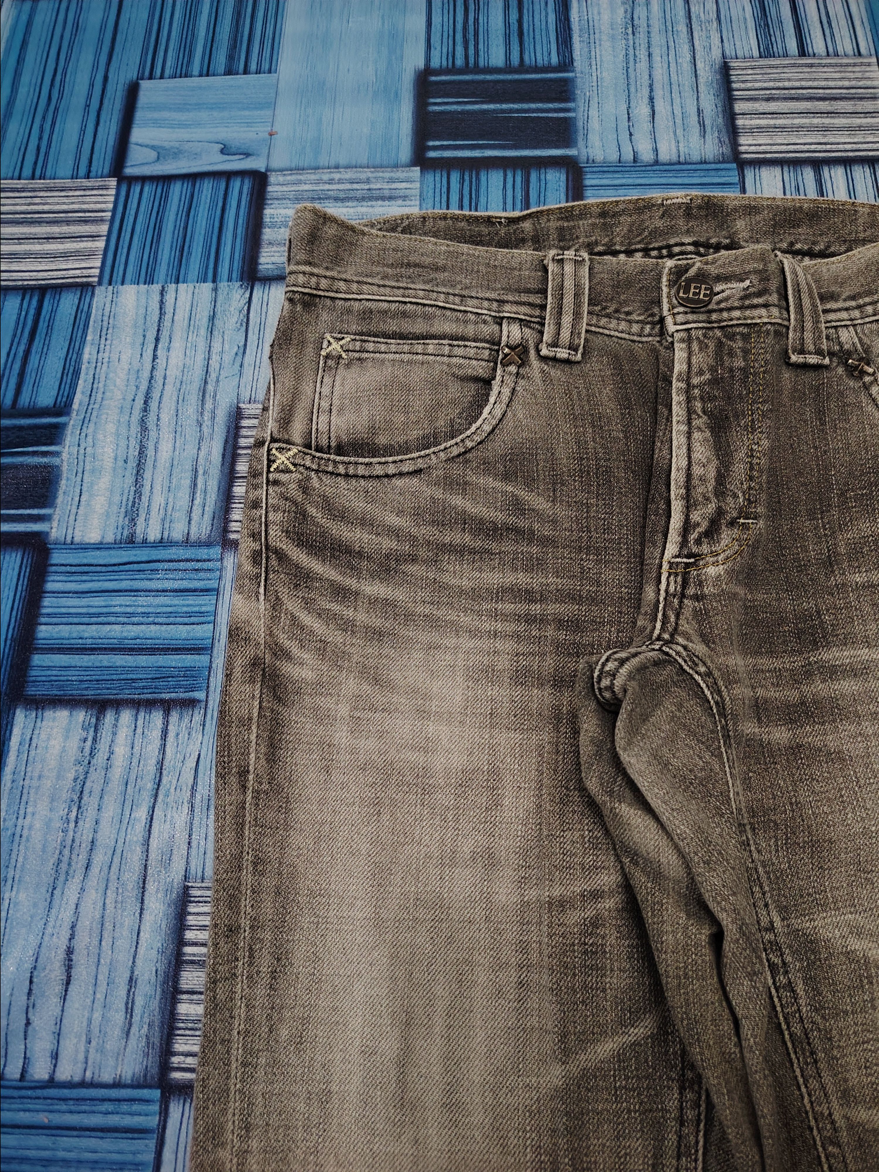 Hysteric Glamour Japanese Lee Riders Flared distressed Studded Jeans Size US 31 - 10 Thumbnail