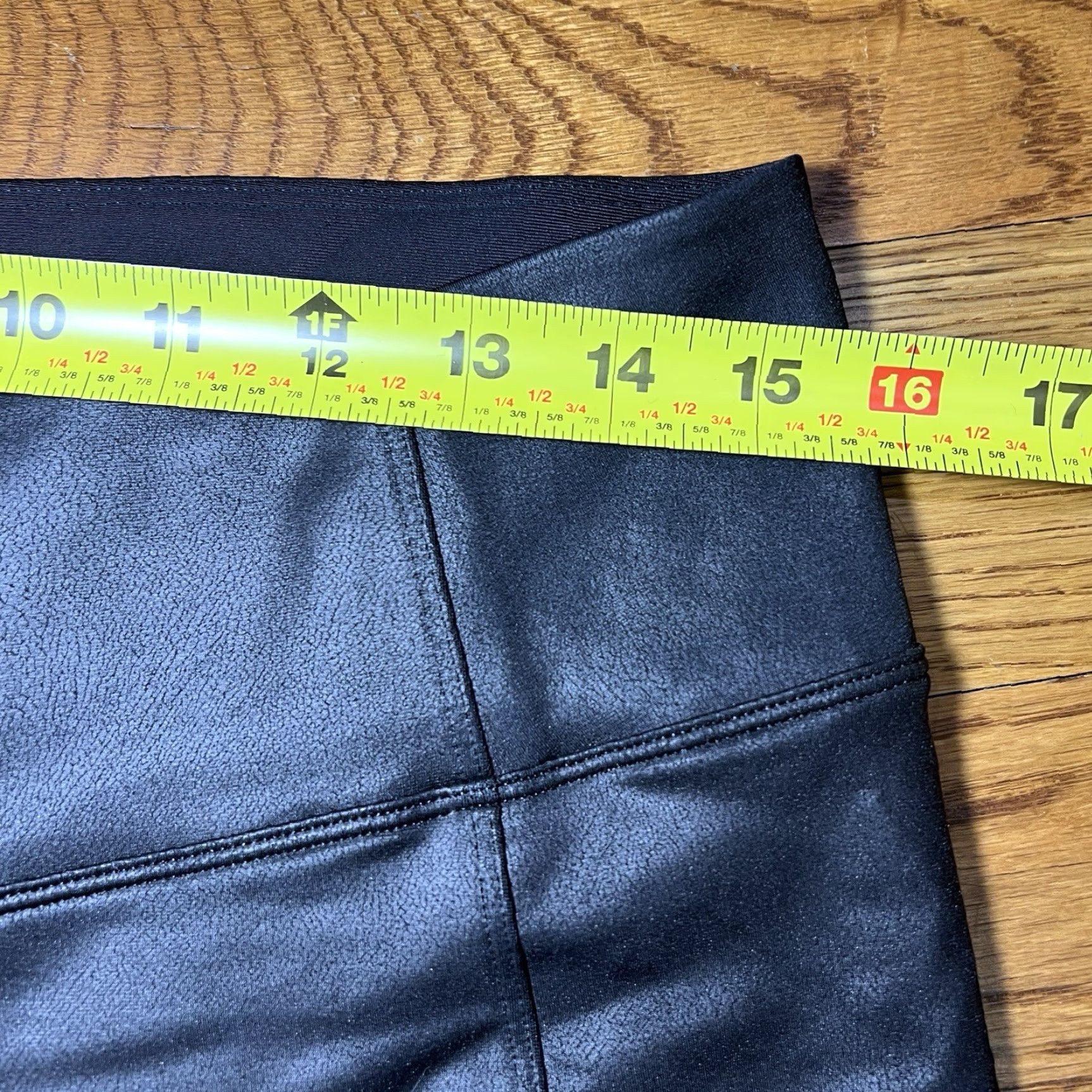 Athleta Athleta Delancey Gleam Tight Legging Black Shiny Casual Sport City L Size 36" / US 14 / IT 50 - 5 Thumbnail