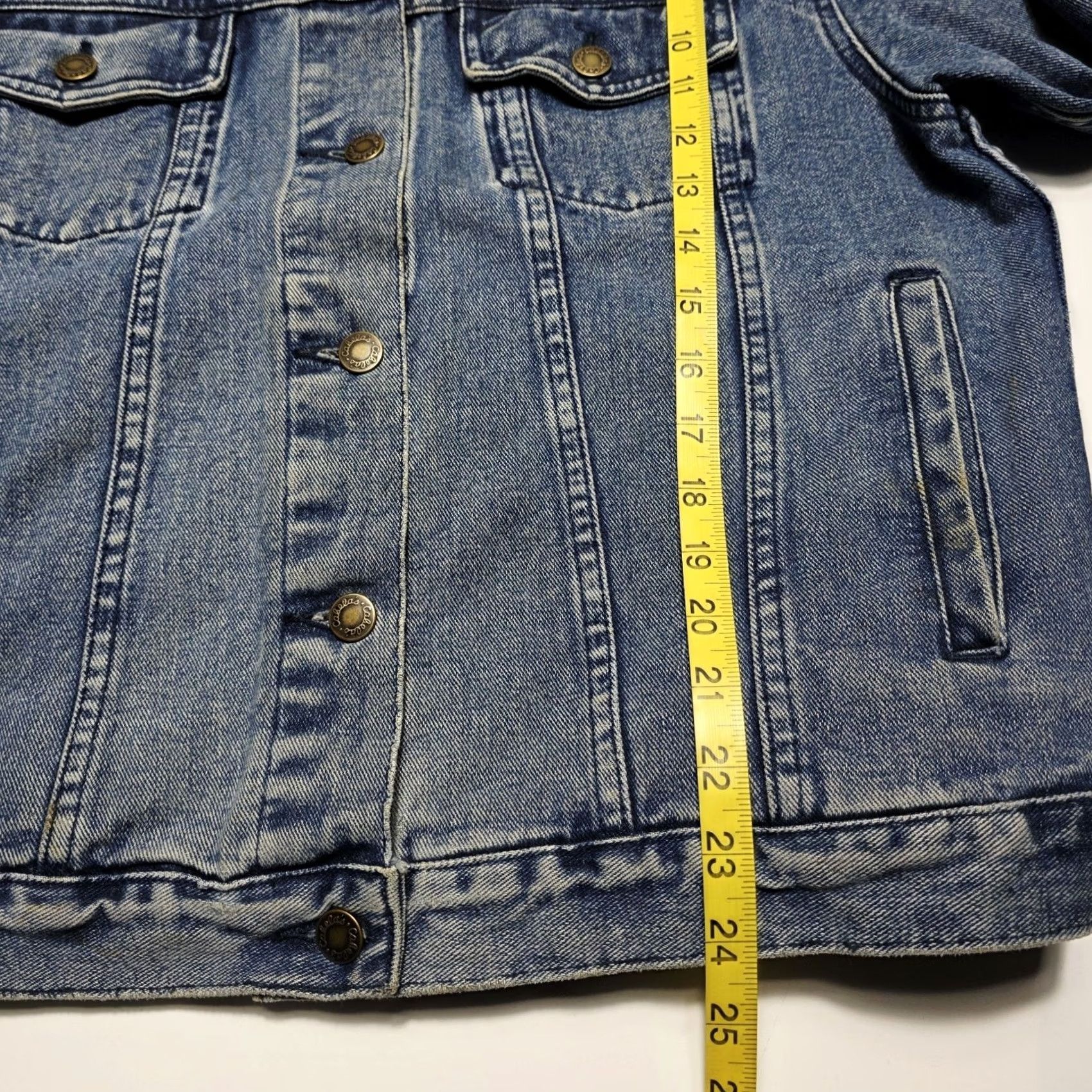 Vintage VINTAGE Cabela’s Denim Jacket Jean Women’s 90s Size Large Outdoor Size 36" / US 14 / IT 50 - 7 Thumbnail