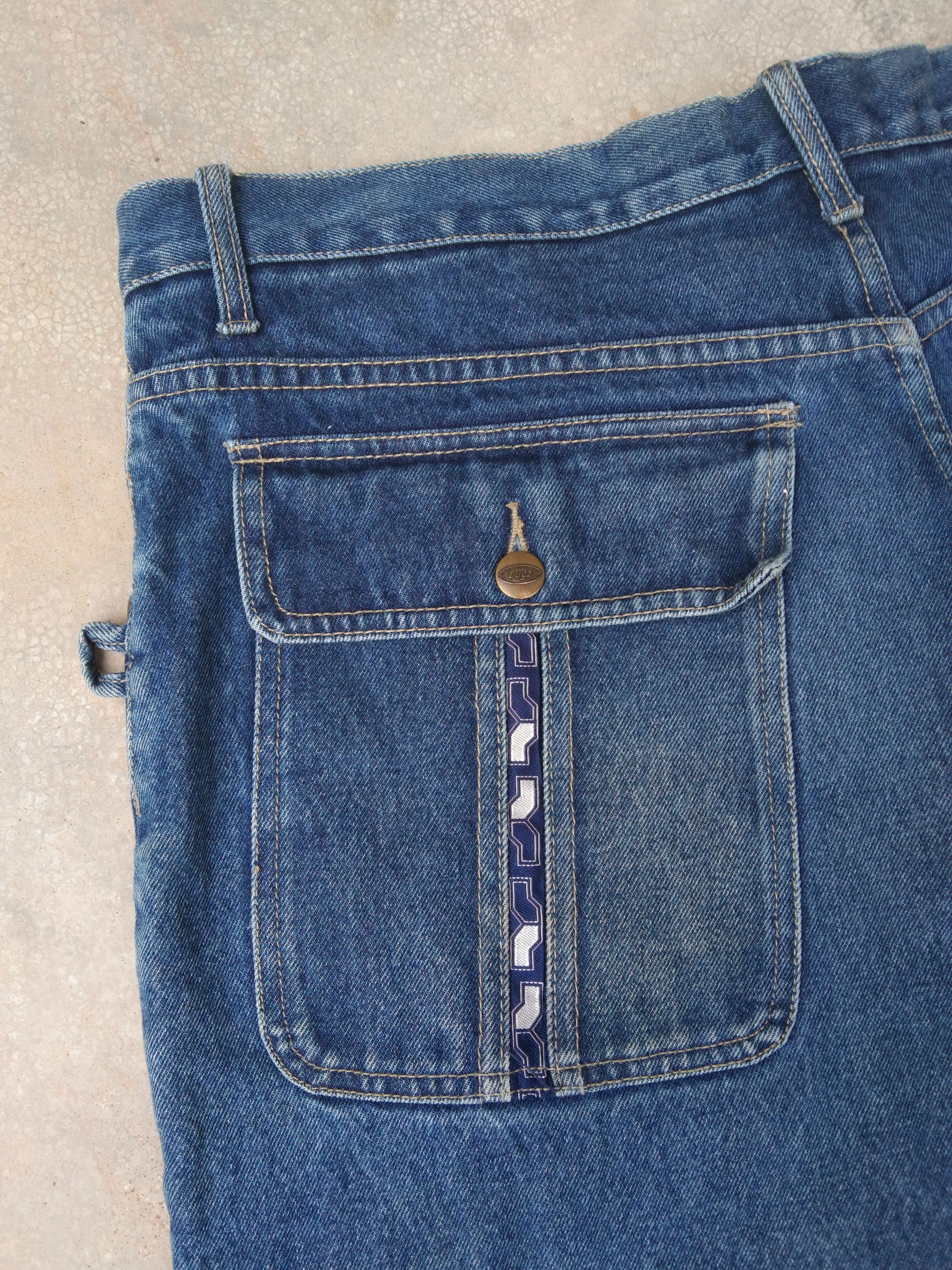 Vintage Vintage Y2k Lugz Straight Leg baggy Skate Jeans 38x32 Size US 38 / EU 54 - 5 Thumbnail
