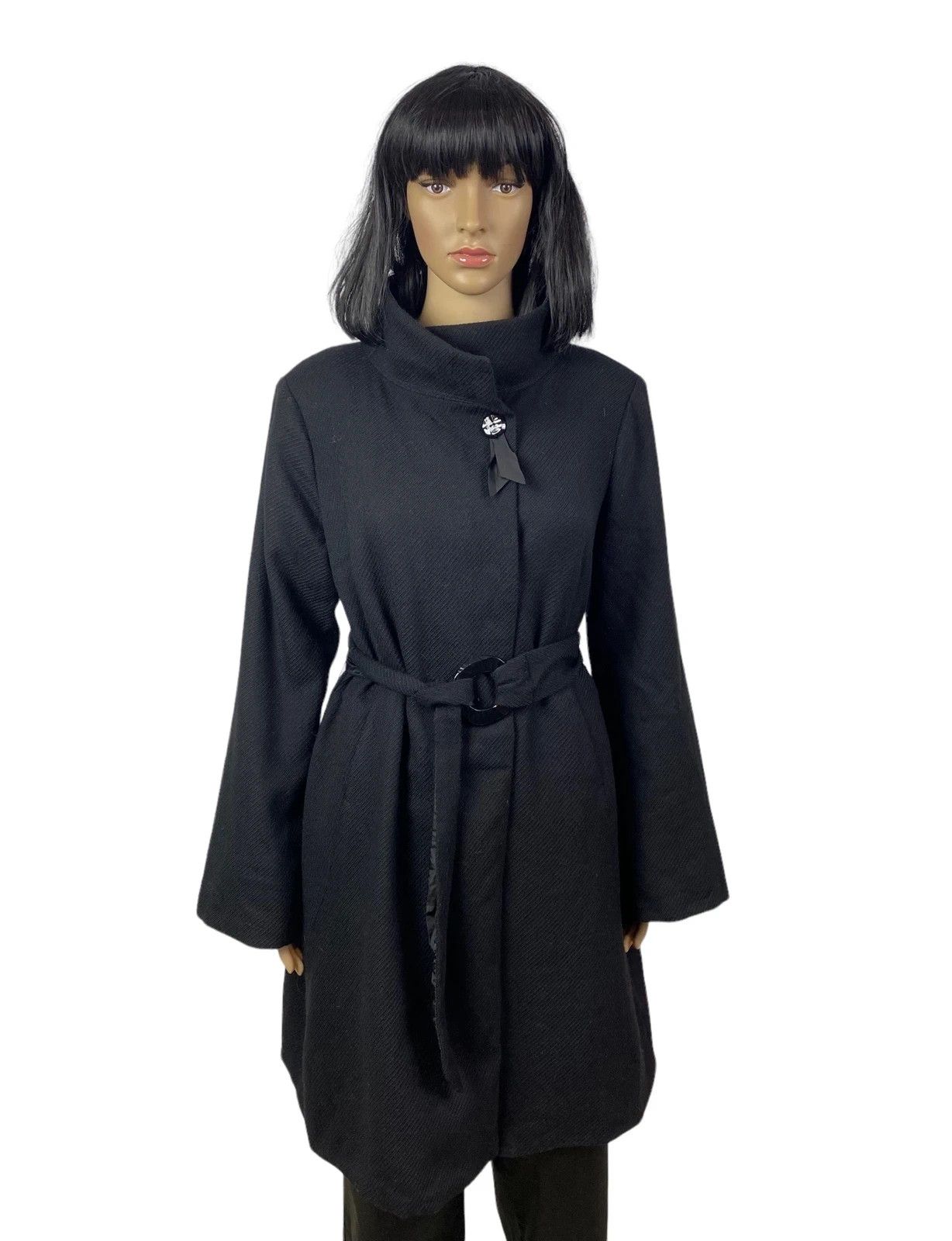 DOROTHEE SCHUMACHER Schumacher Wool Coat Belted size XL Size XL / US 12-14 / IT 48-50 - 1 Thumbnail