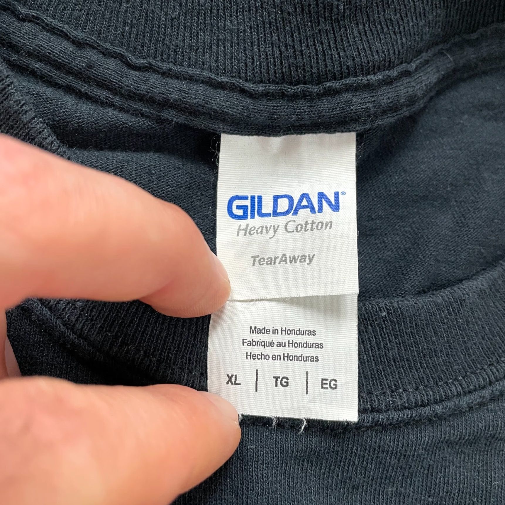 Gildan Gildan Heavy Cotton T-Shirt Men XL Black Graphic Ashville Bulldogs Wrestling Tee Size US XL / EU 56 / 4 - 5 Thumbnail