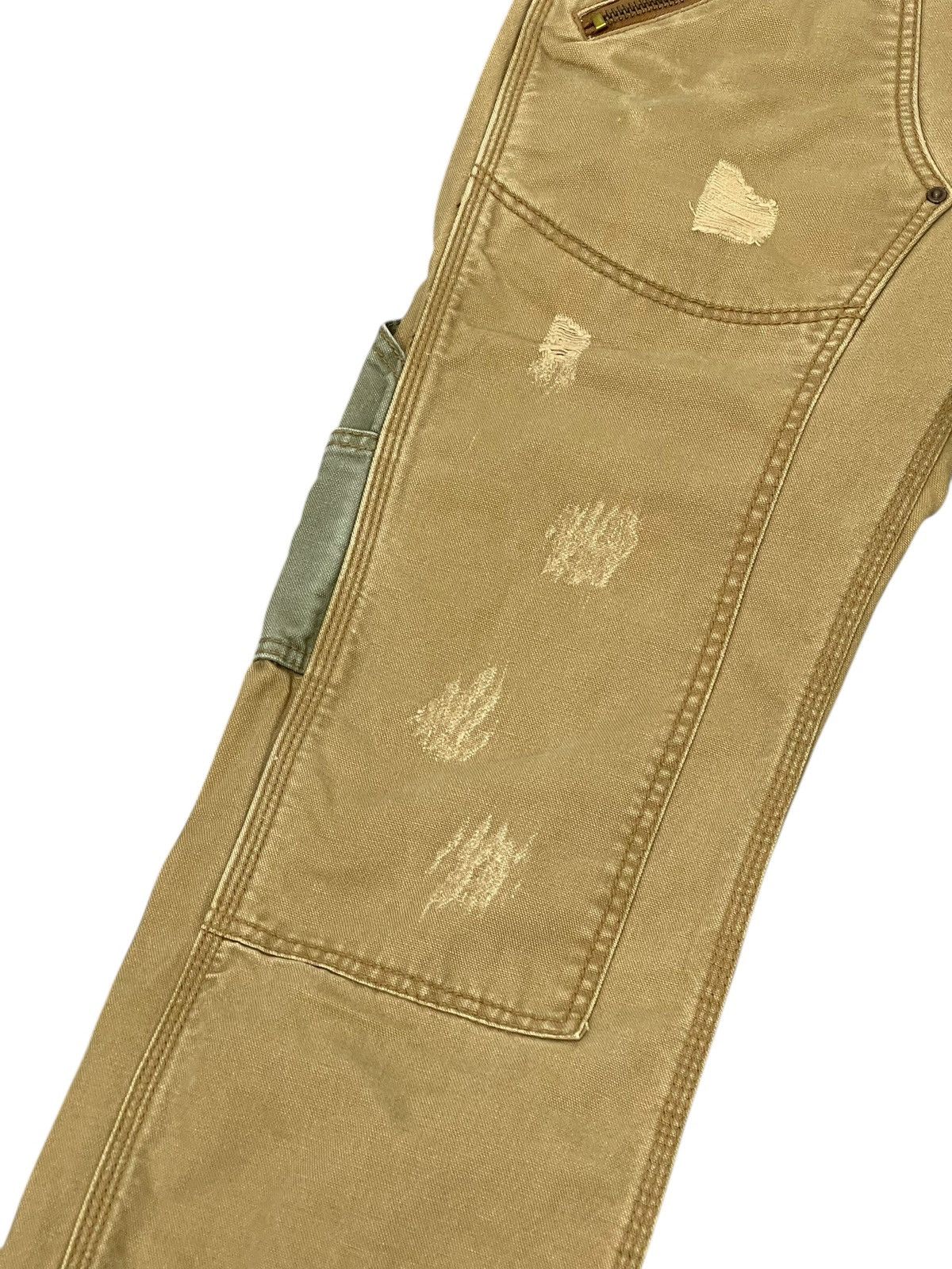 Japanese Brand Double Knee Urban Craft Cotton Duck Carpenter Regular 4🟦0 Size US 29 - 11 Thumbnail