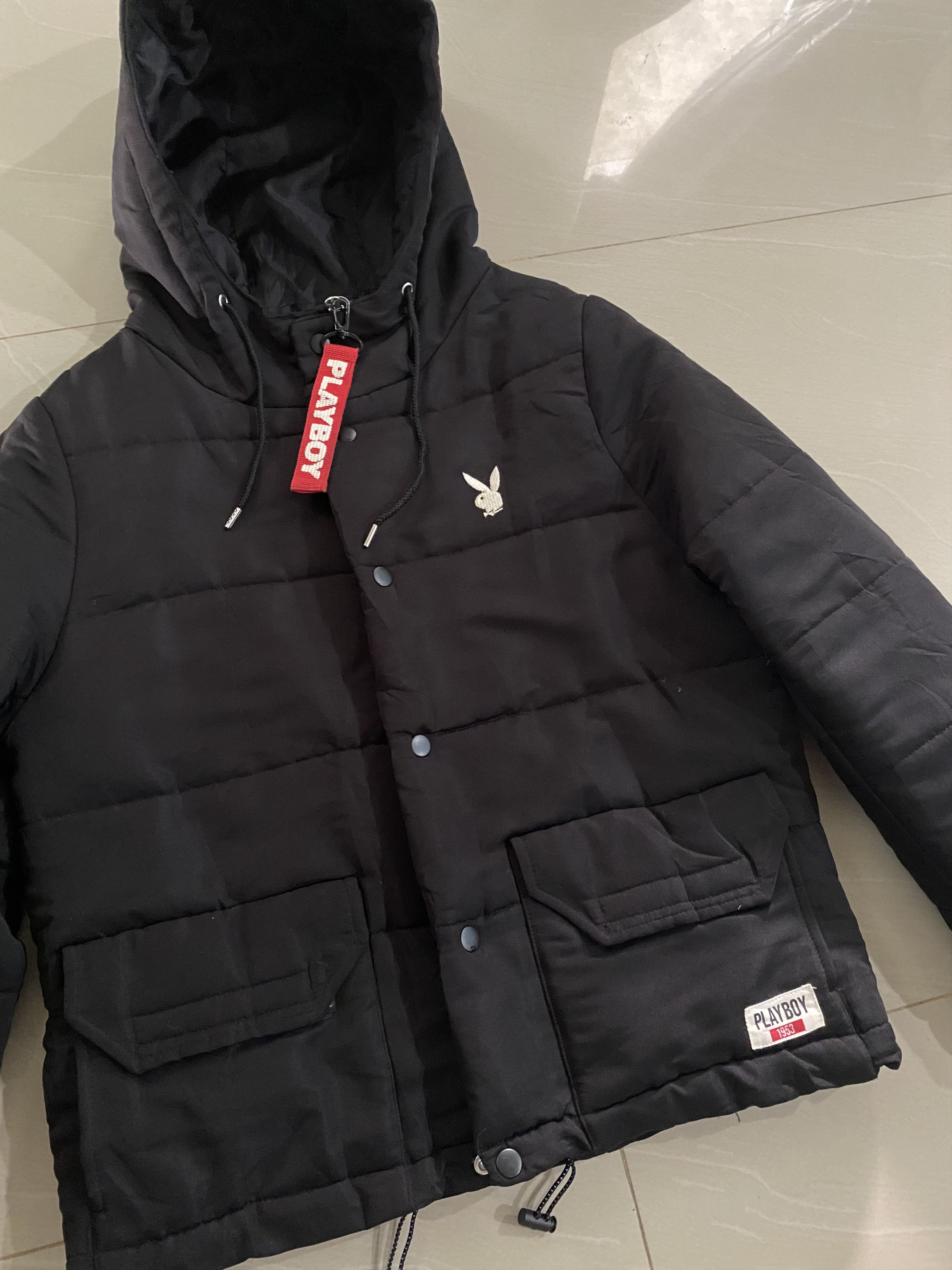Playboy Vintage Playboy Bunny Puffer Jacket Size M / US 6-8 / IT 42-44 - 2 Thumbnail
