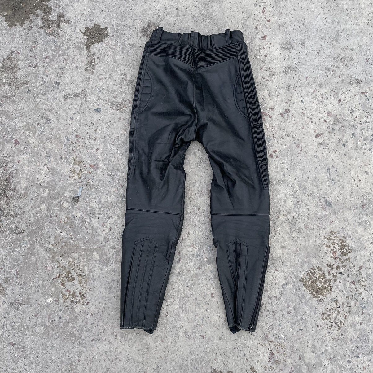Other Vintage Moto Leather Pants Size 48 Y2K 90s USA Japanese Size US 29 - 2 Thumbnail